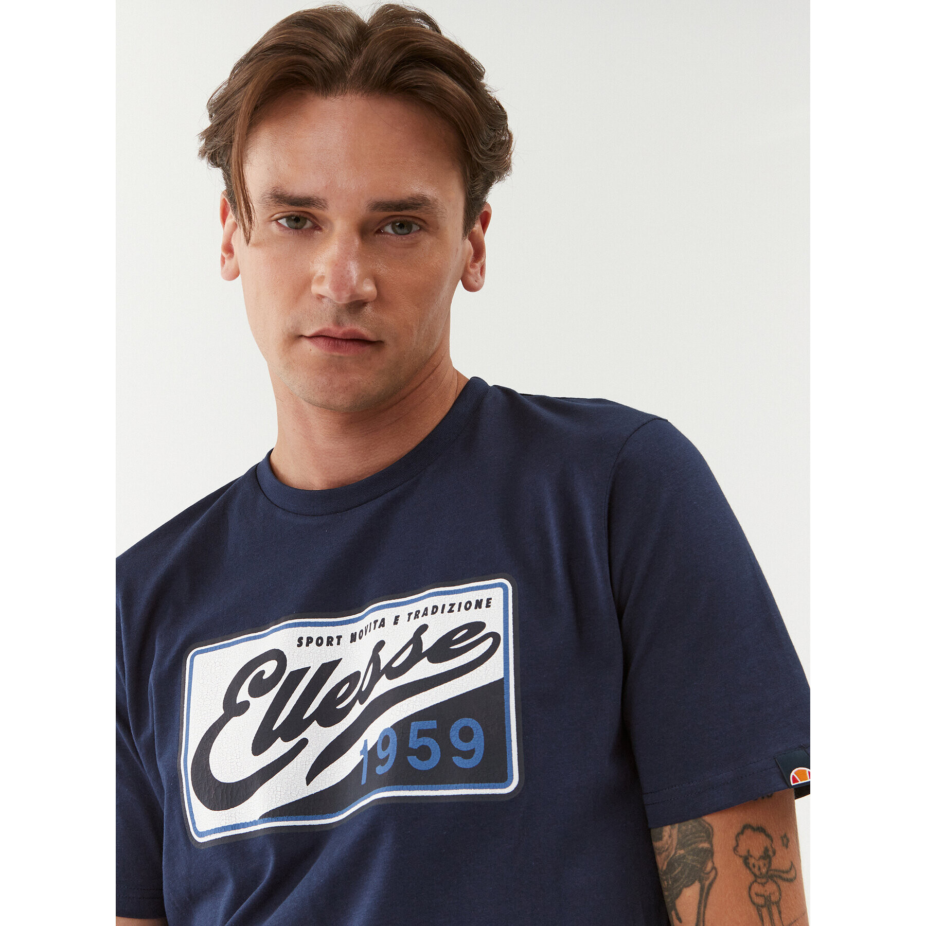 Ellesse Тишърт Mayya SHQ17073 Тъмносин Regular Fit - Pepit.bg