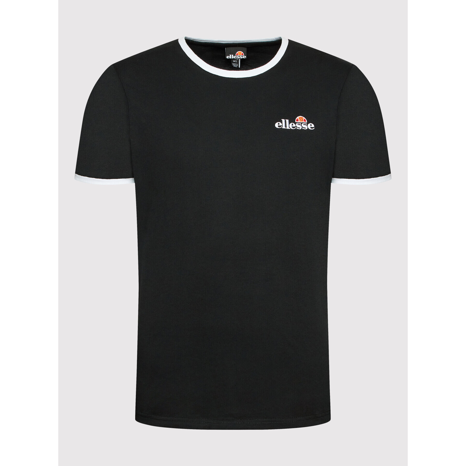 Ellesse Тишърт Meduno SHL10164 Черен Regular Fit - Pepit.bg