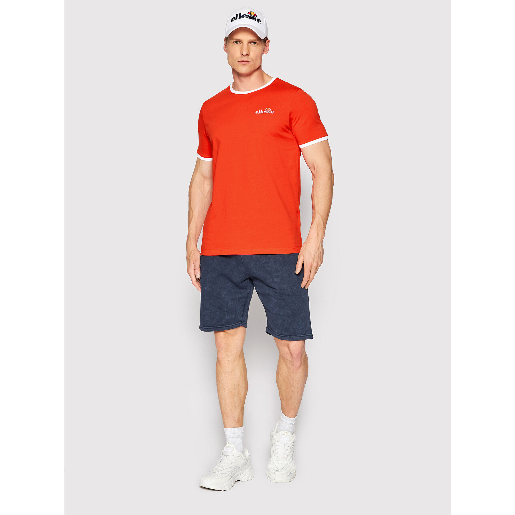 Ellesse Тишърт Meduno SHL10164 Червен Regular Fit - Pepit.bg