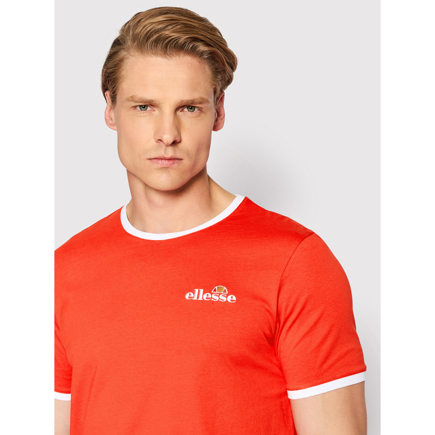 Ellesse Тишърт Meduno SHL10164 Червен Regular Fit - Pepit.bg