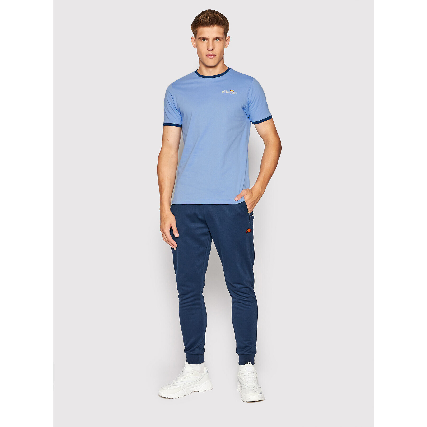 Ellesse Тишърт Meduno SHL10164 Син Regular Fit - Pepit.bg