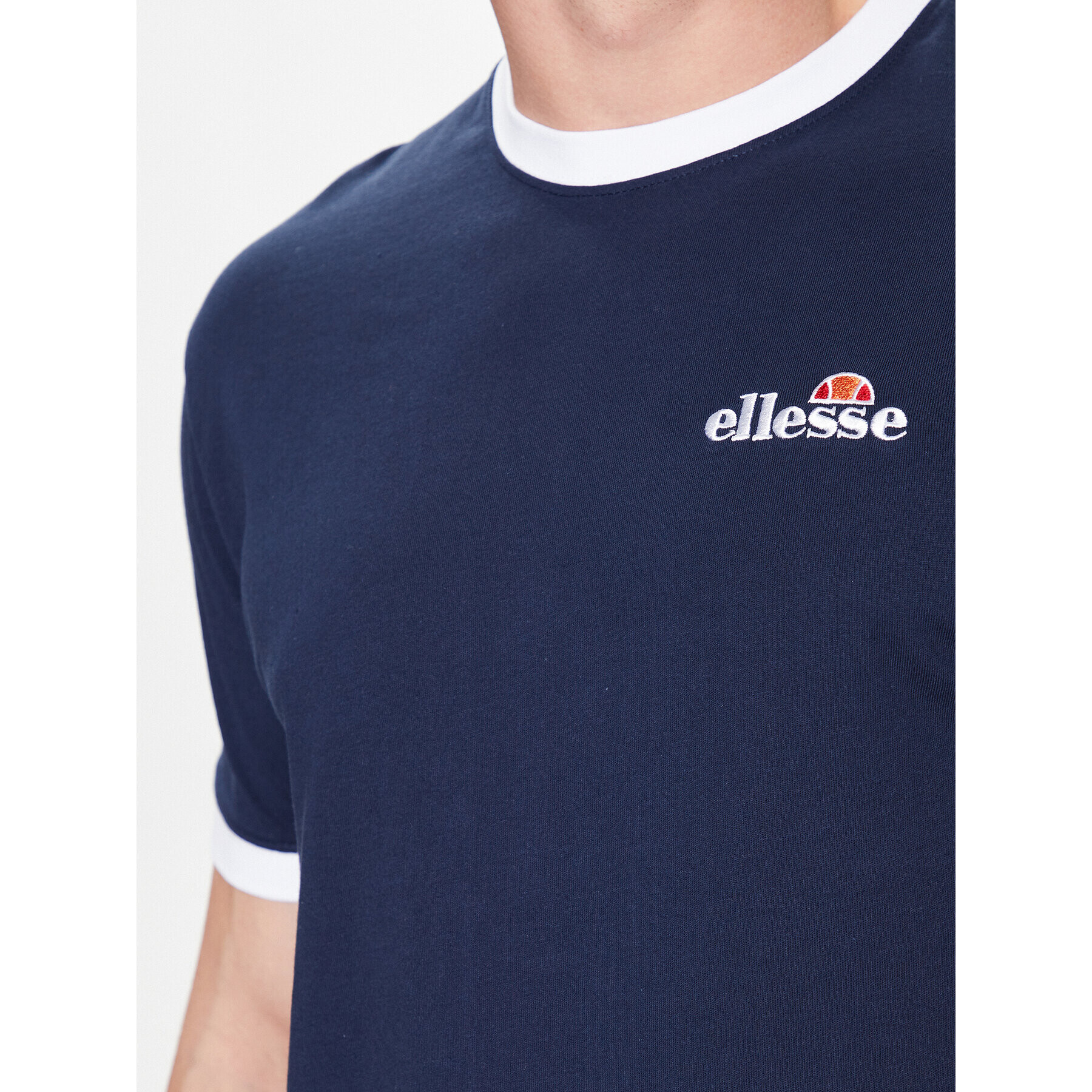 Ellesse Тишърт Meduno SHR10164 Тъмносин Regular Fit - Pepit.bg