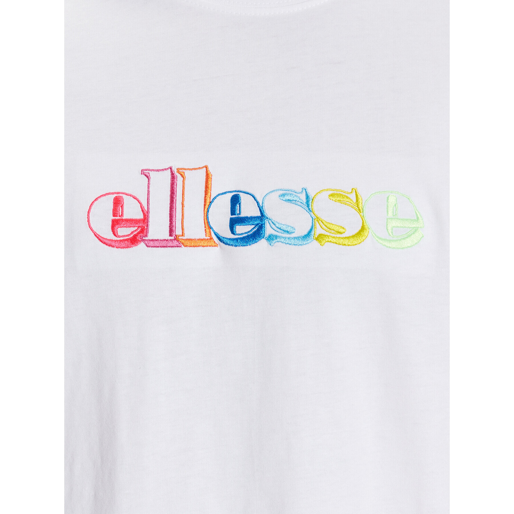 Ellesse Тишърт Monda SHR17642 Бял Regular Fit - Pepit.bg