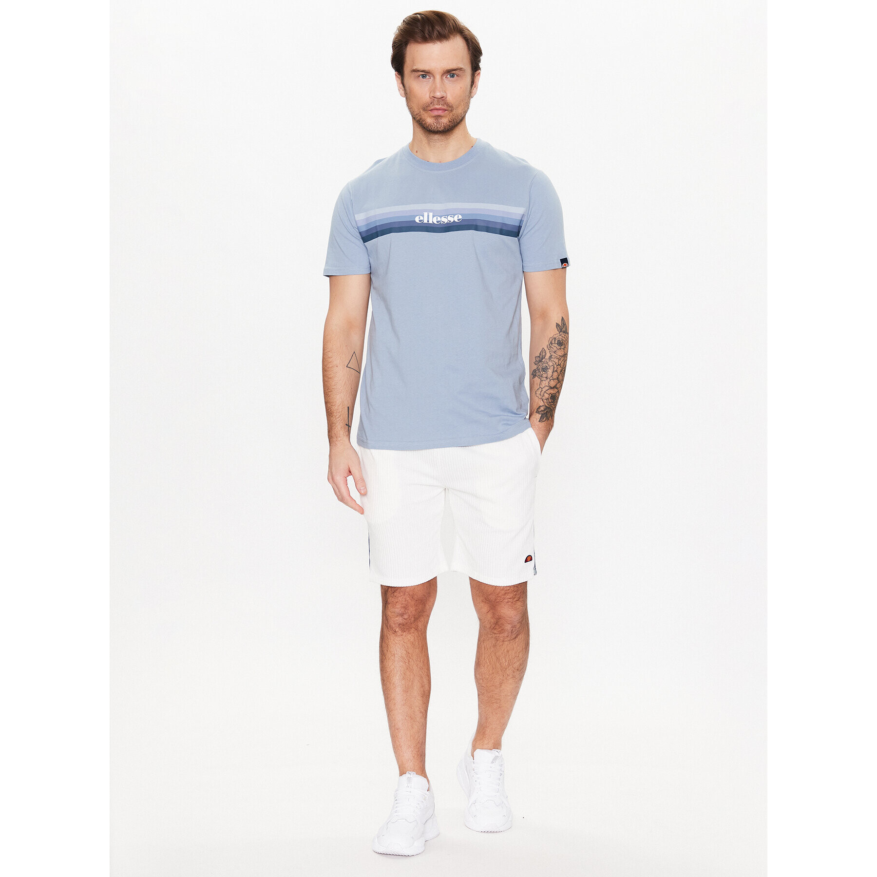 Ellesse Тишърт Murillo SHR17446 Син Regular Fit - Pepit.bg