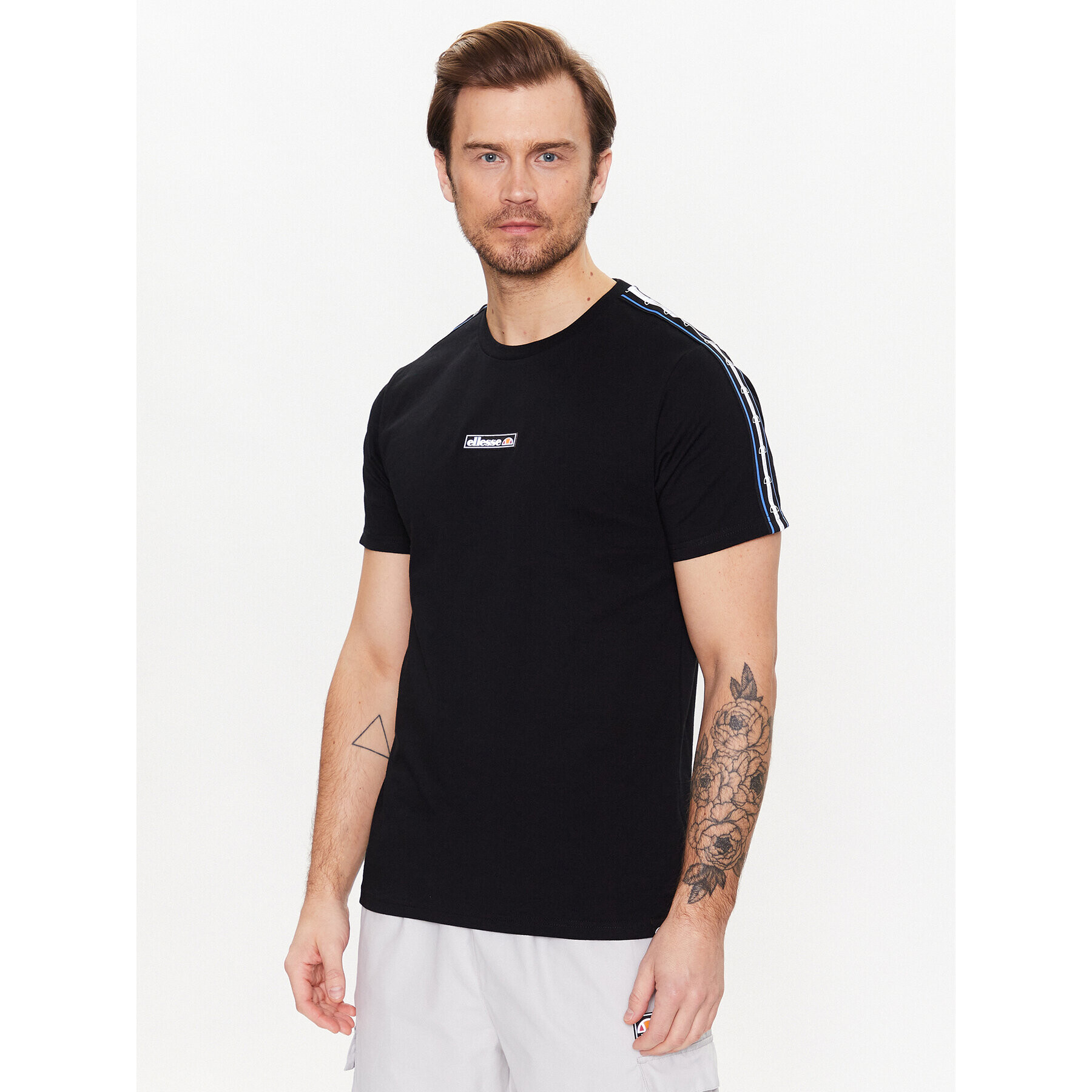 Ellesse Тишърт Onix SHR17989 Черен Regular Fit - Pepit.bg