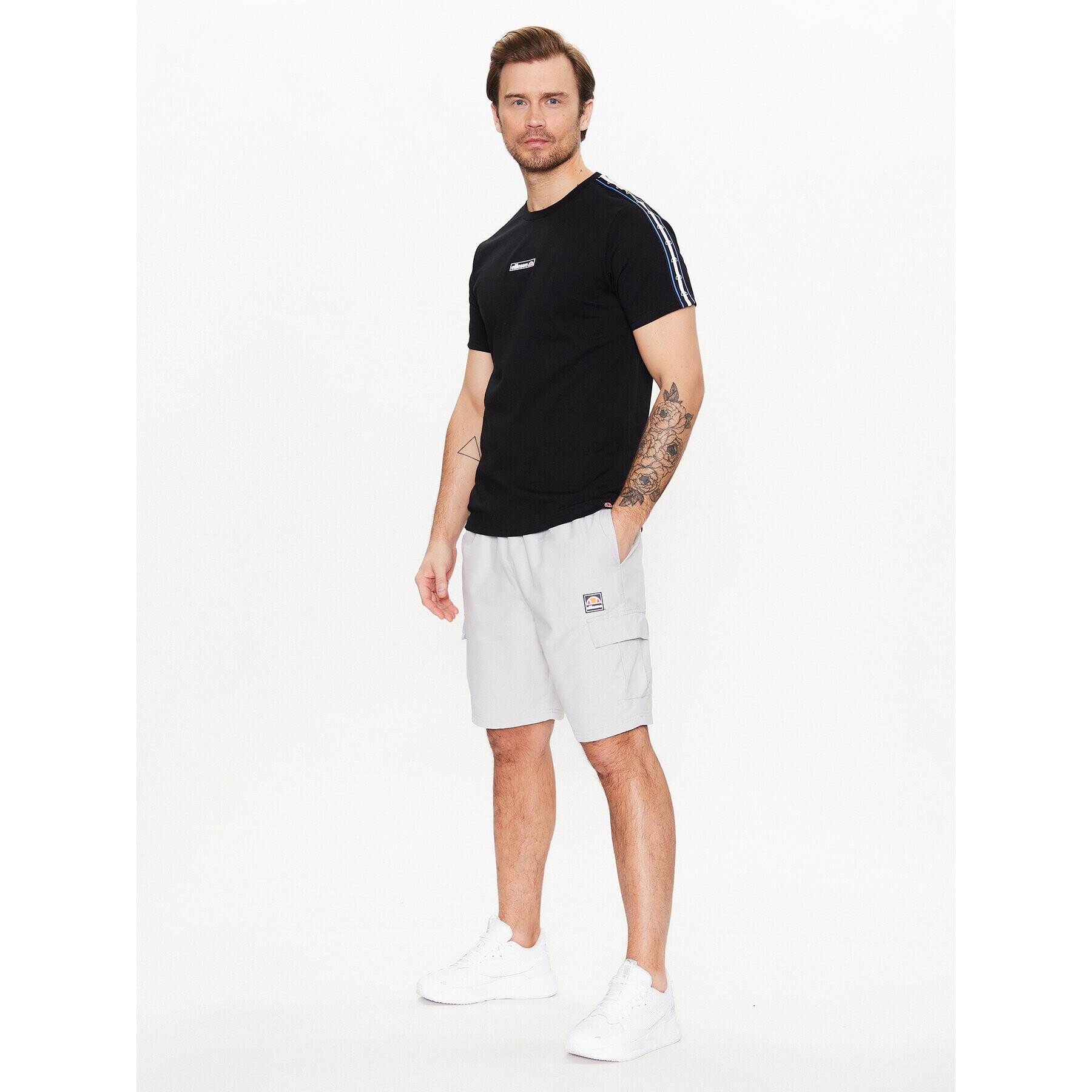 Ellesse Тишърт Onix SHR17989 Черен Regular Fit - Pepit.bg