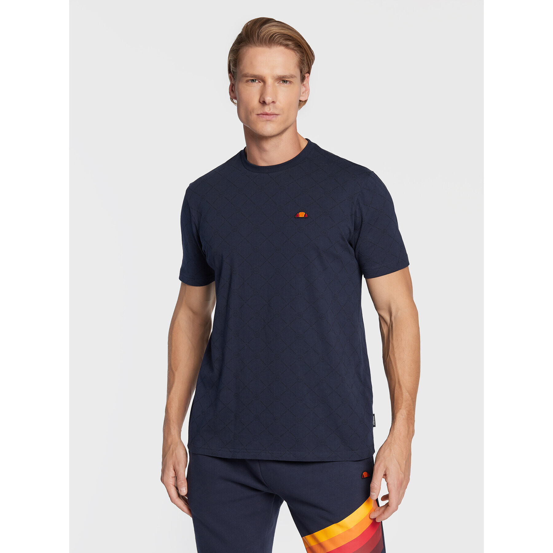 Ellesse Тишърт Pensavo SHP15995 Тъмносин Regular Fit - Pepit.bg