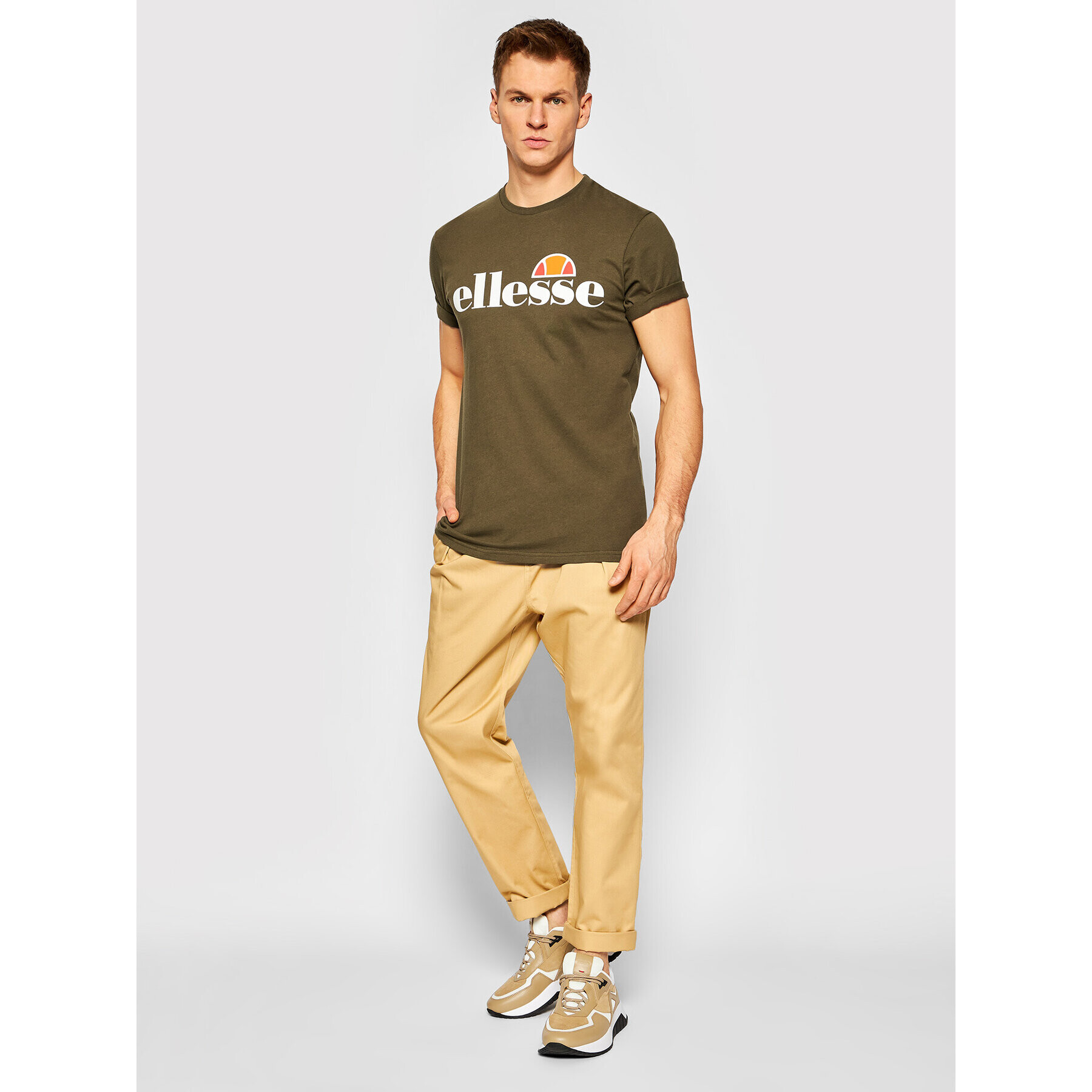 Ellesse Тишърт Prado SHC07405 Зелен Regular Fit - Pepit.bg