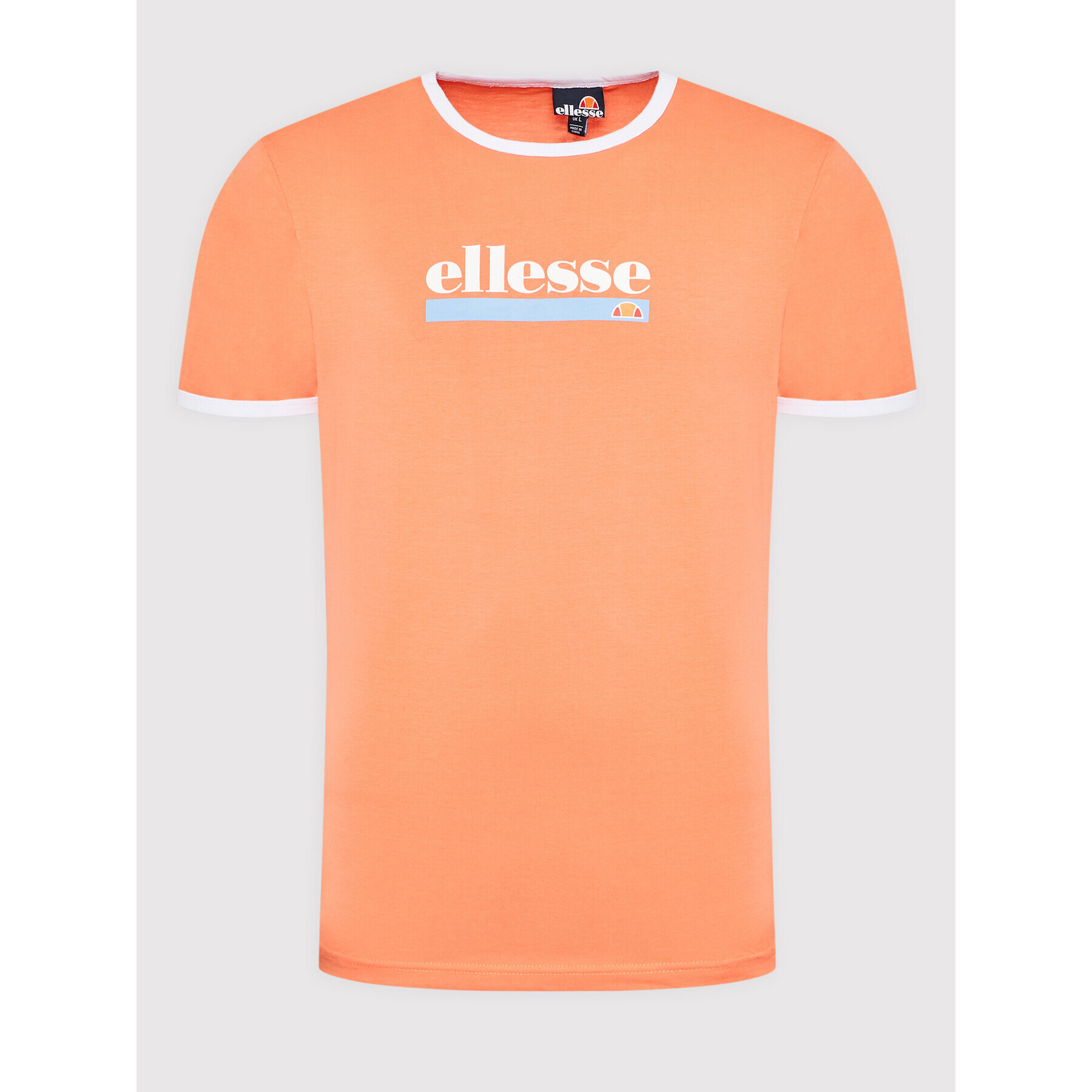 Ellesse Тишърт Privalova SHN15256 Оранжев Regular Fit - Pepit.bg