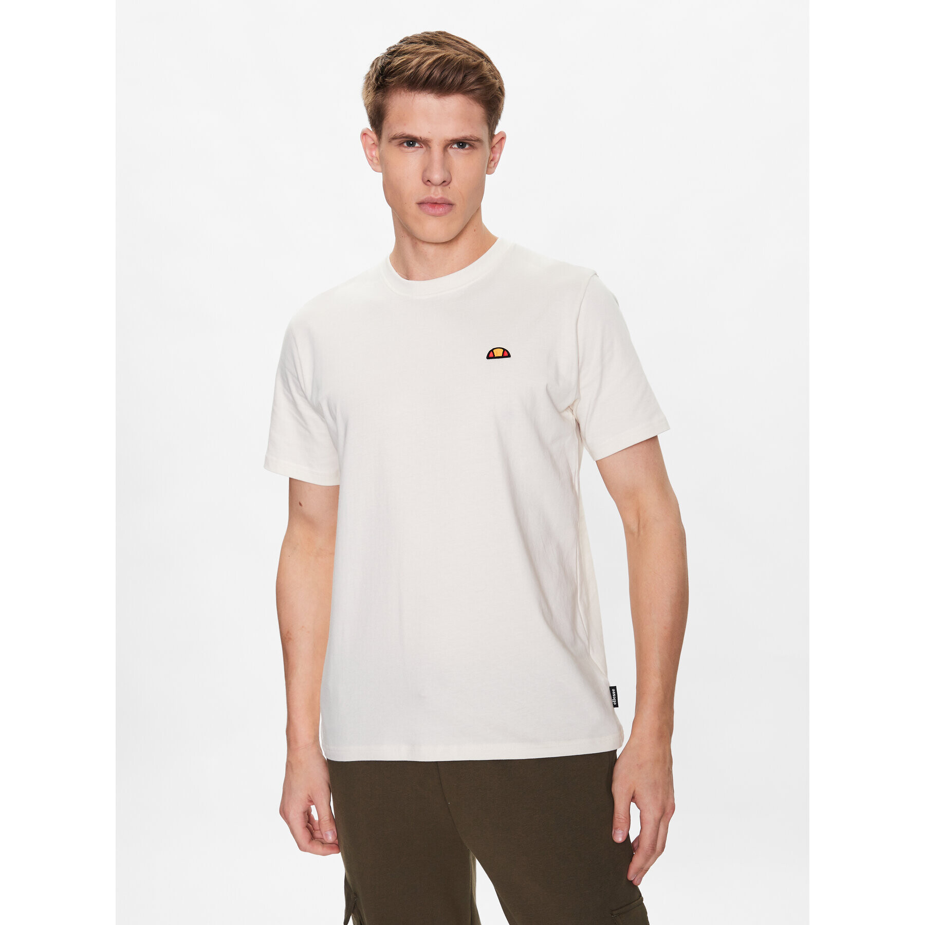 Ellesse Тишърт Sestra SHR17785 Екрю Regular Fit - Pepit.bg