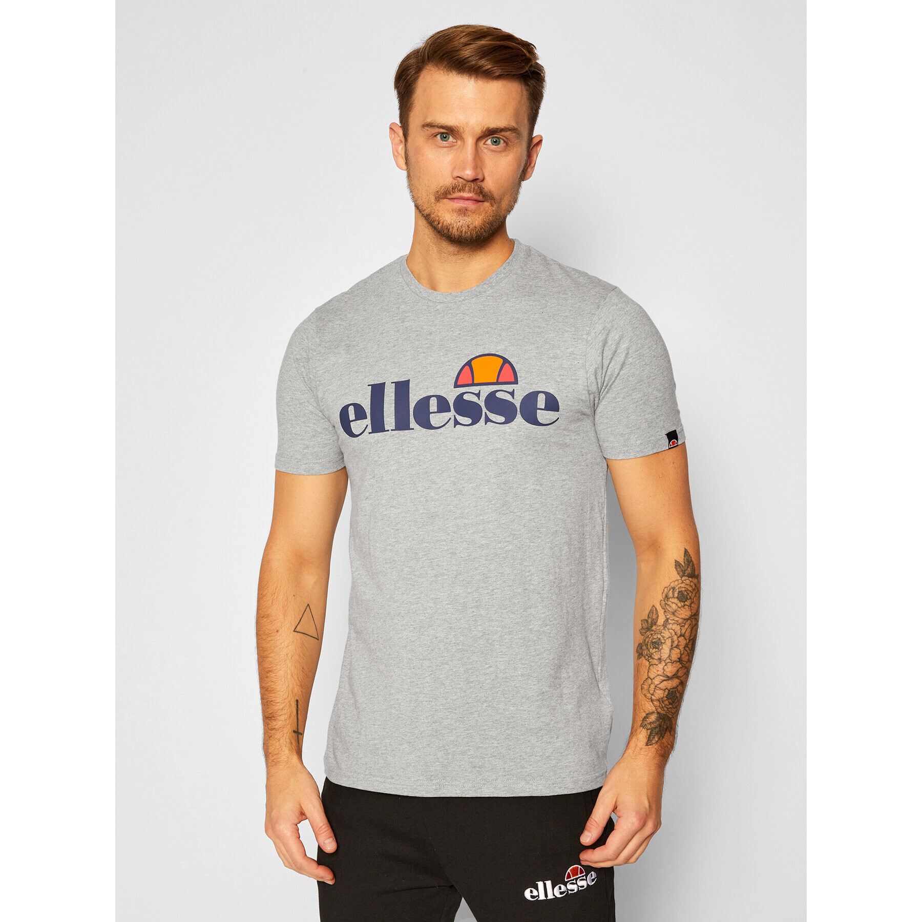 Ellesse Тишърт Sl Prado SHC07405 Сив Regular Fit - Pepit.bg