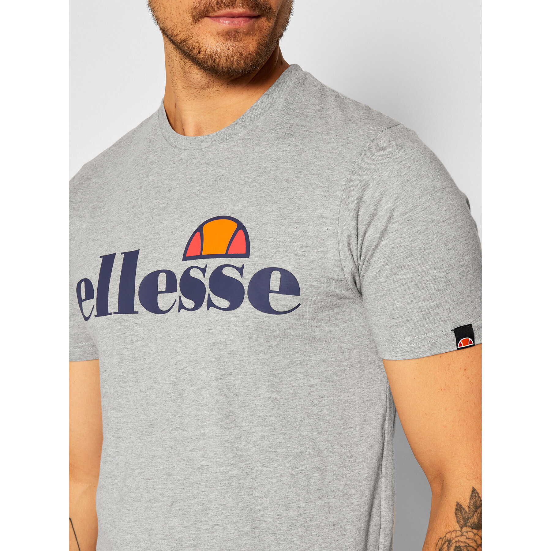 Ellesse Тишърт Sl Prado SHC07405 Сив Regular Fit - Pepit.bg