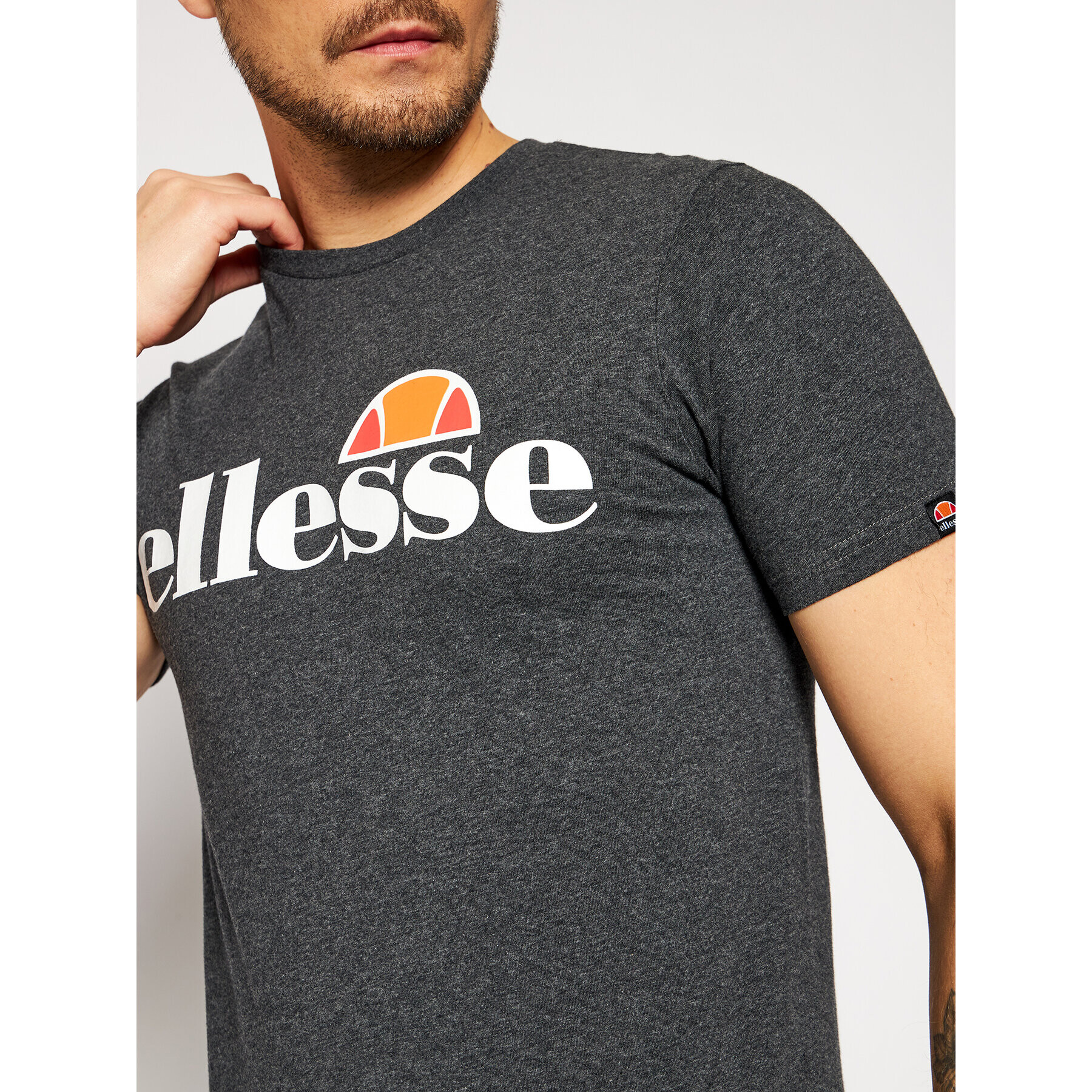 Ellesse Тишърт Sl Prado SHC07405 Сив Regular Fit - Pepit.bg