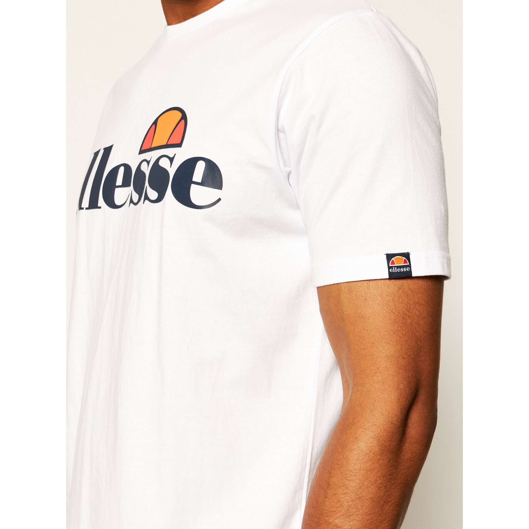 Ellesse Тишърт Sl Prado Tee SHC07405 Бял Regular Fit - Pepit.bg