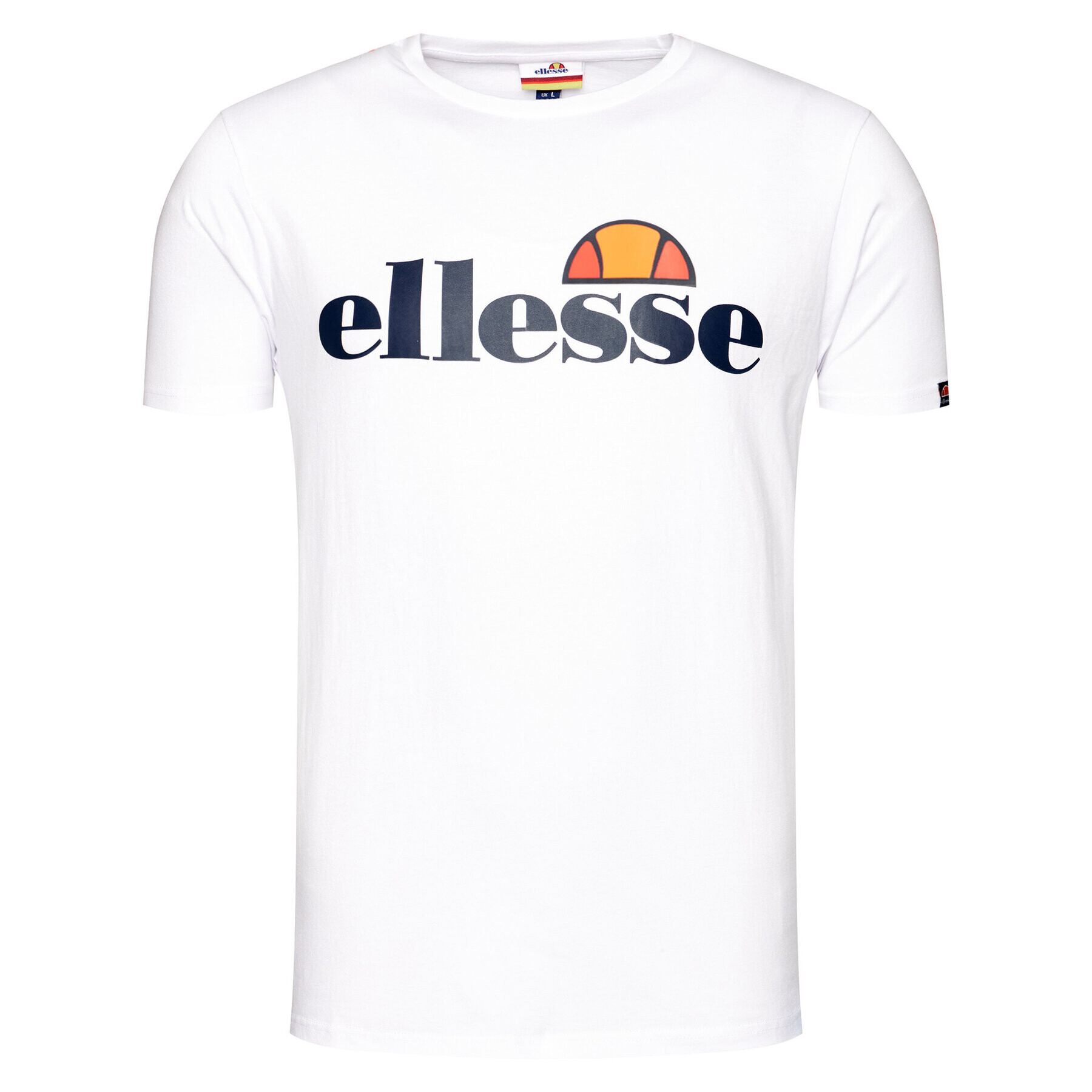 Ellesse Тишърт Sl Prado Tee SHC07405 Бял Regular Fit - Pepit.bg