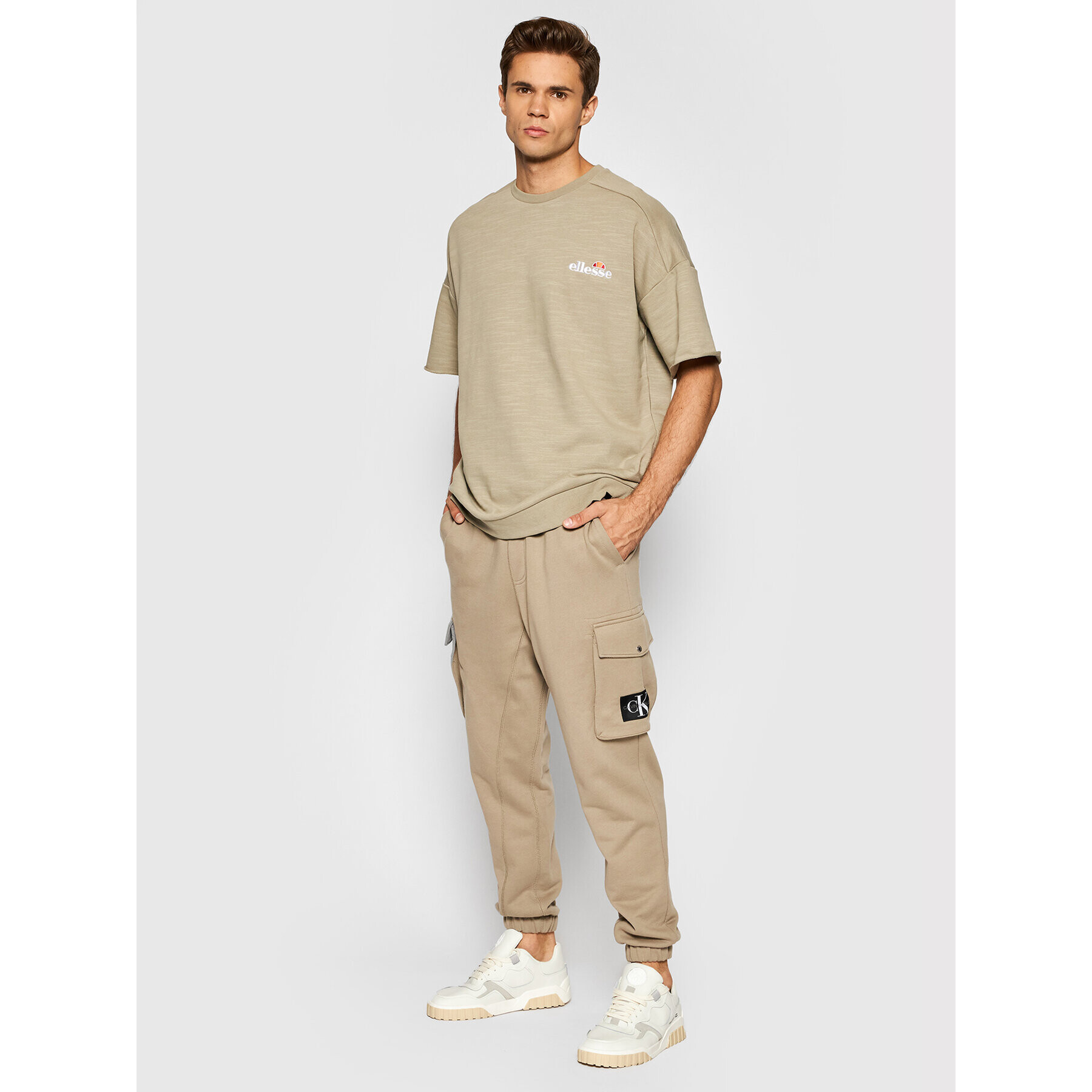 Ellesse Тишърт Smetilla SHJ11946 Зелен Relaxed Fit - Pepit.bg