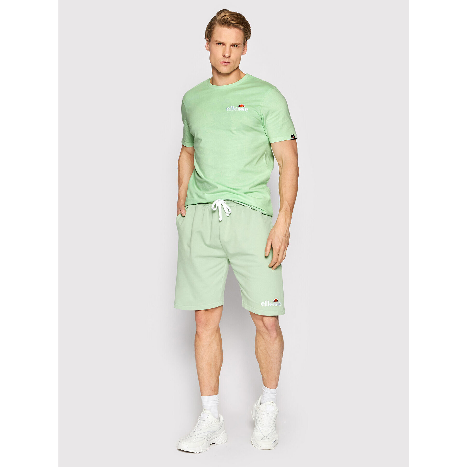 Ellesse Тишърт Tacomo SHM13143 Зелен Regular Fit - Pepit.bg