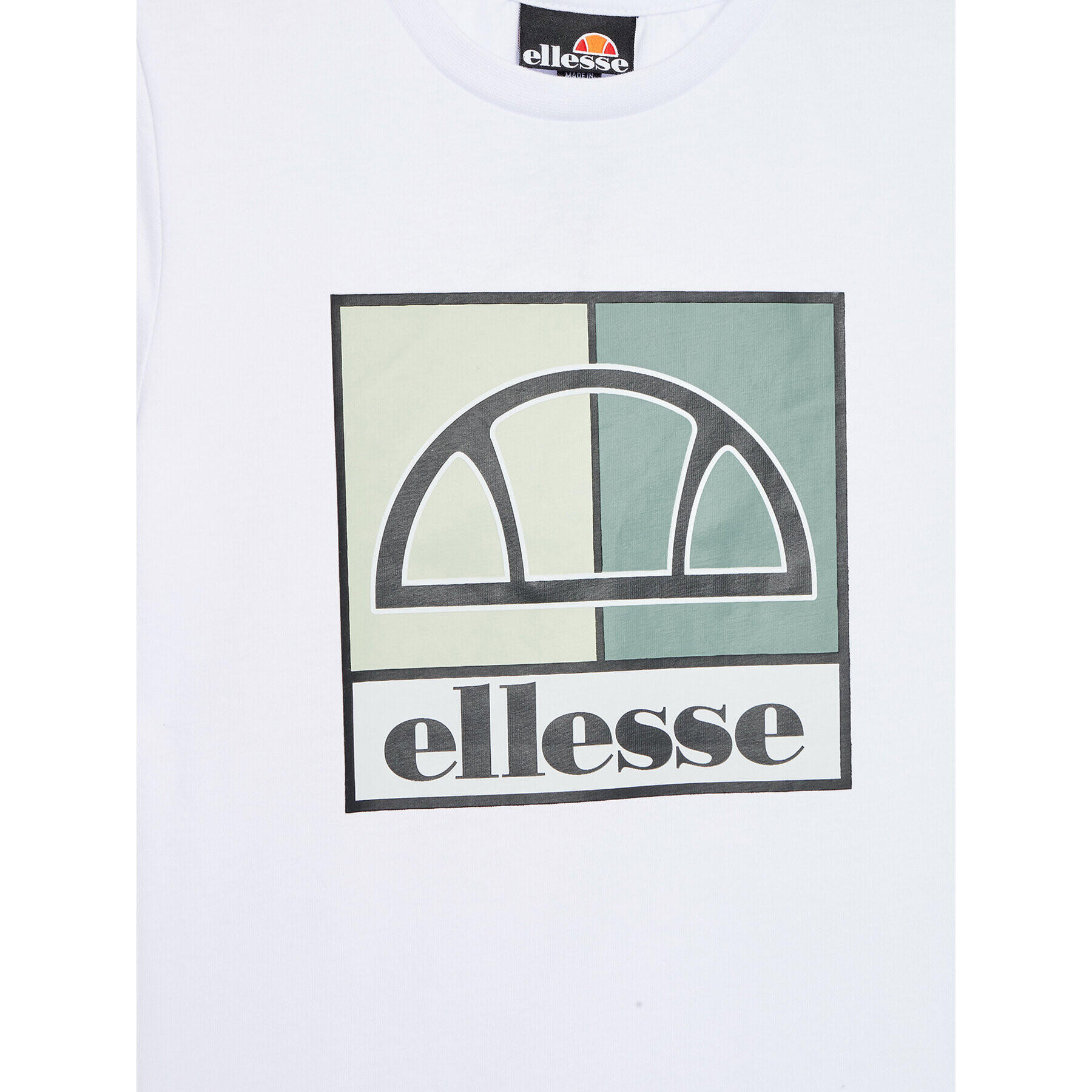 Ellesse Тишърт Terreno S3N15321 Бял Regular Fit - Pepit.bg