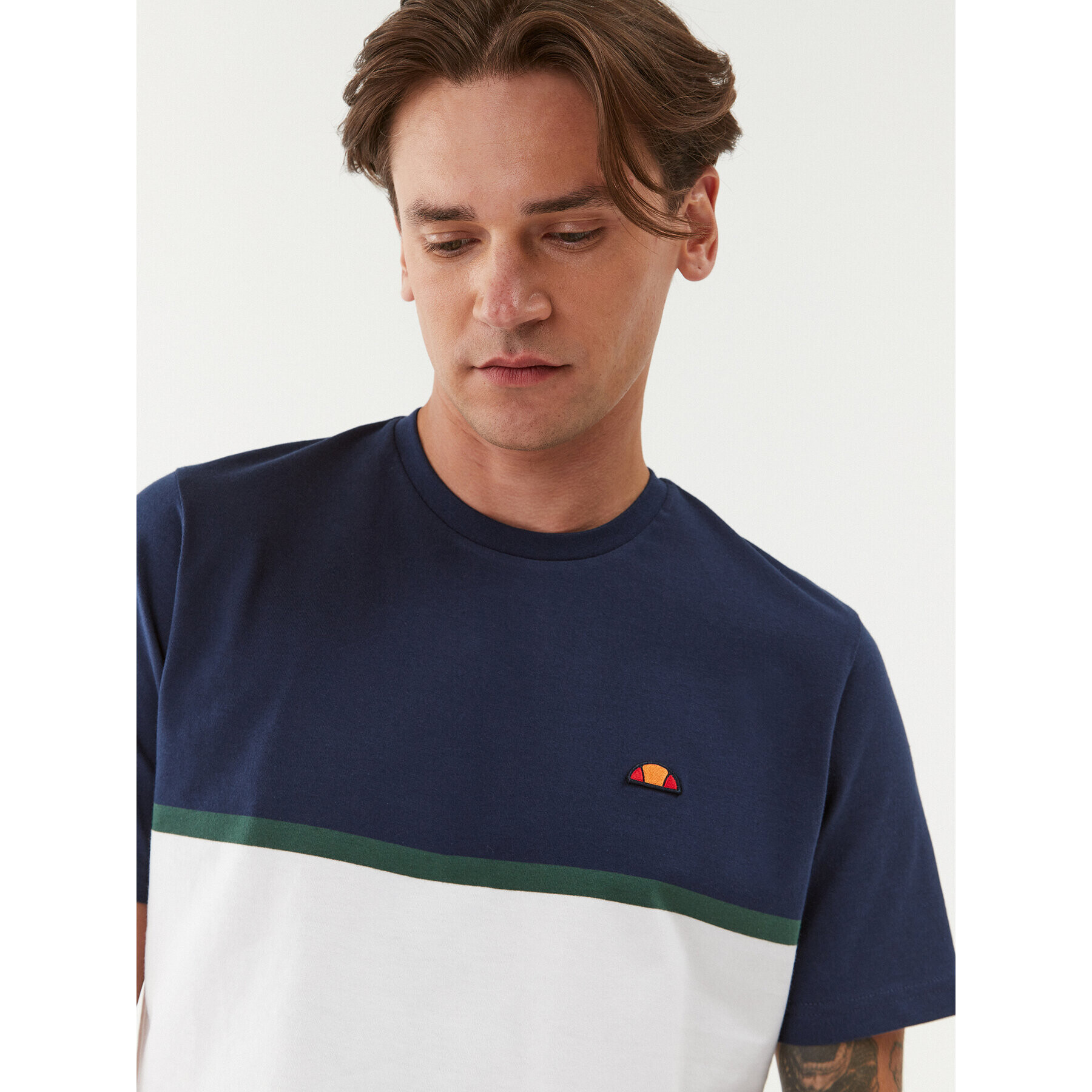 Ellesse Тишърт Trenka SHP16695 Бордо Regular Fit - Pepit.bg