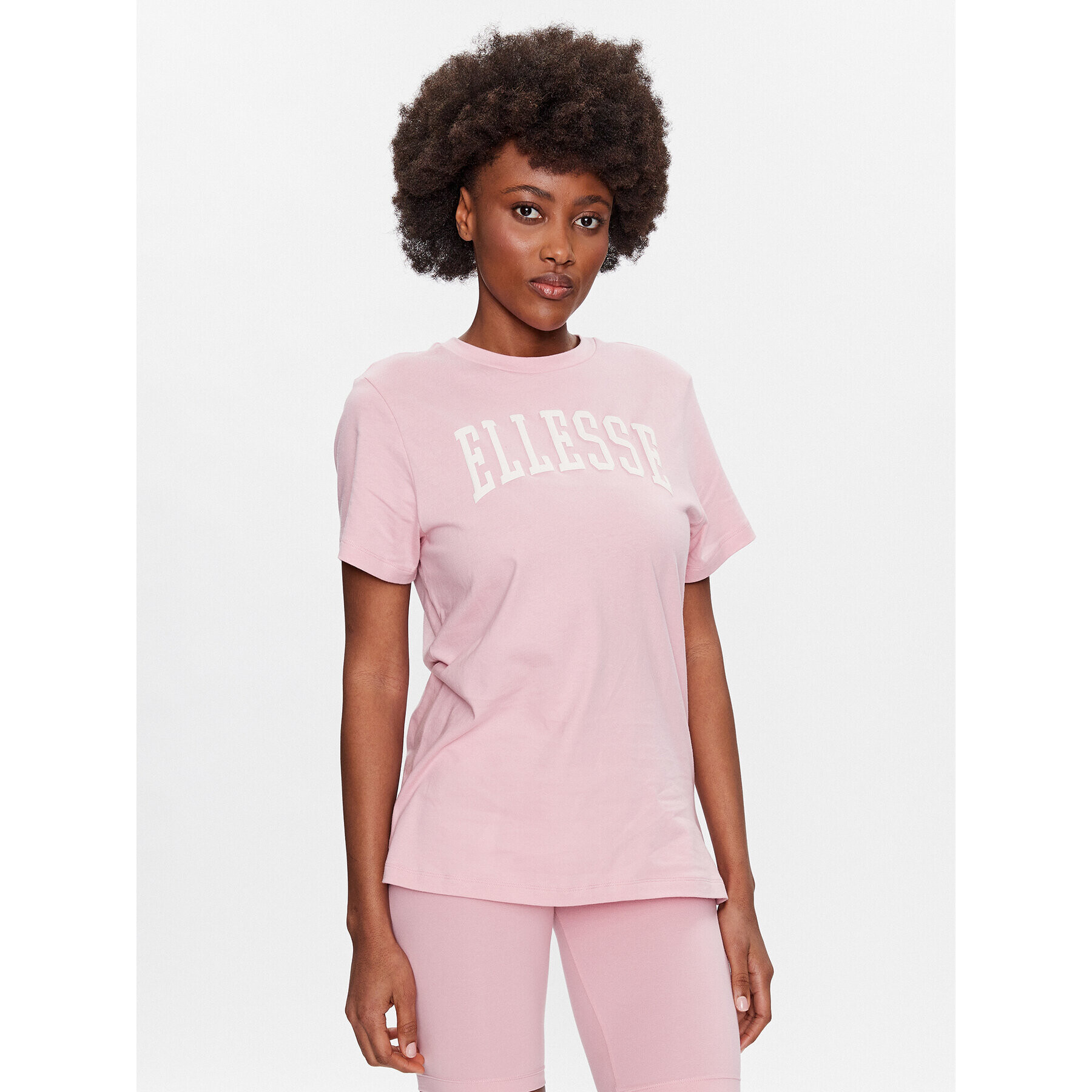 Ellesse Тишърт Tressa SGR17859 Розов Regular Fit - Pepit.bg