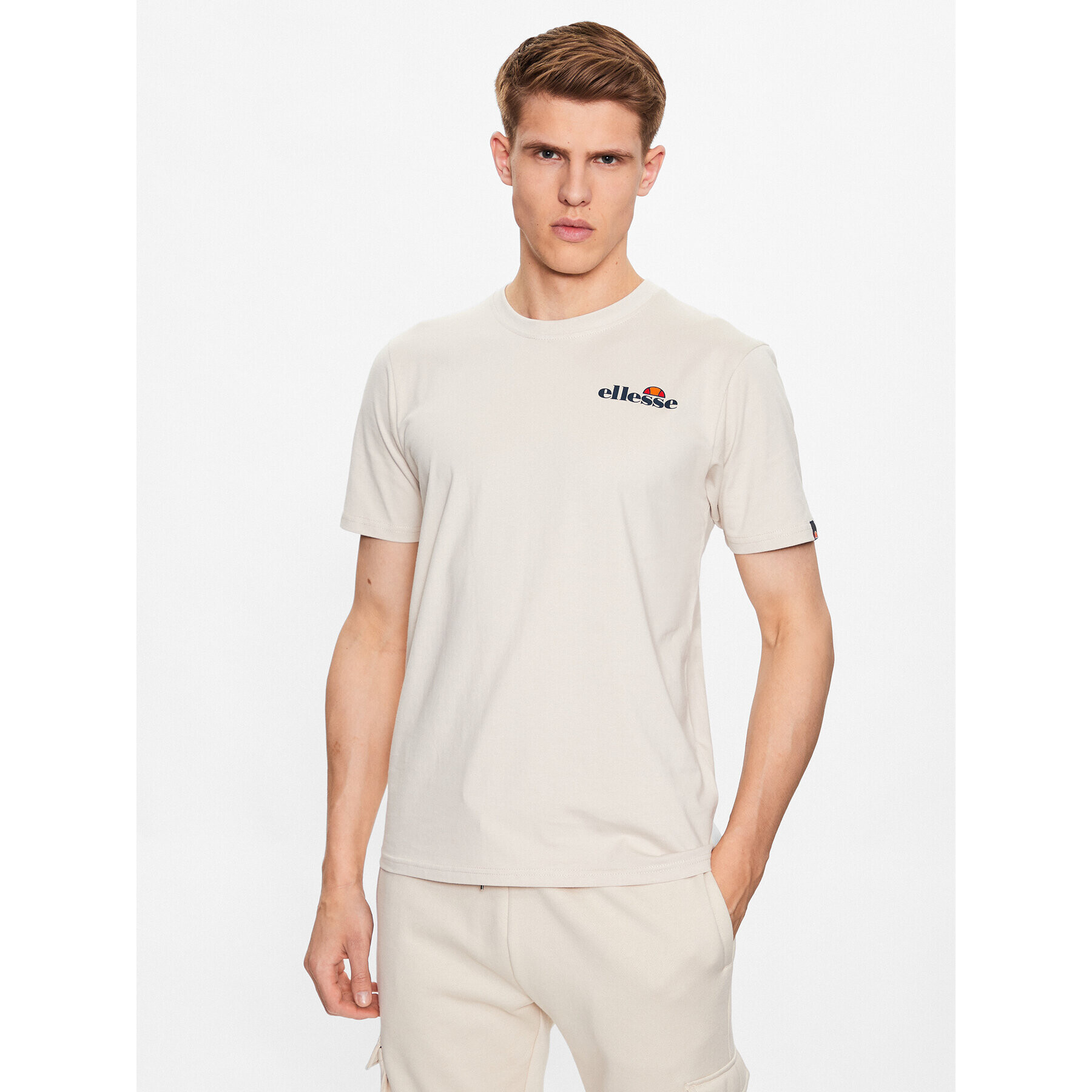 Ellesse Тишърт Triscia SHR11156 Бежов Regular Fit - Pepit.bg