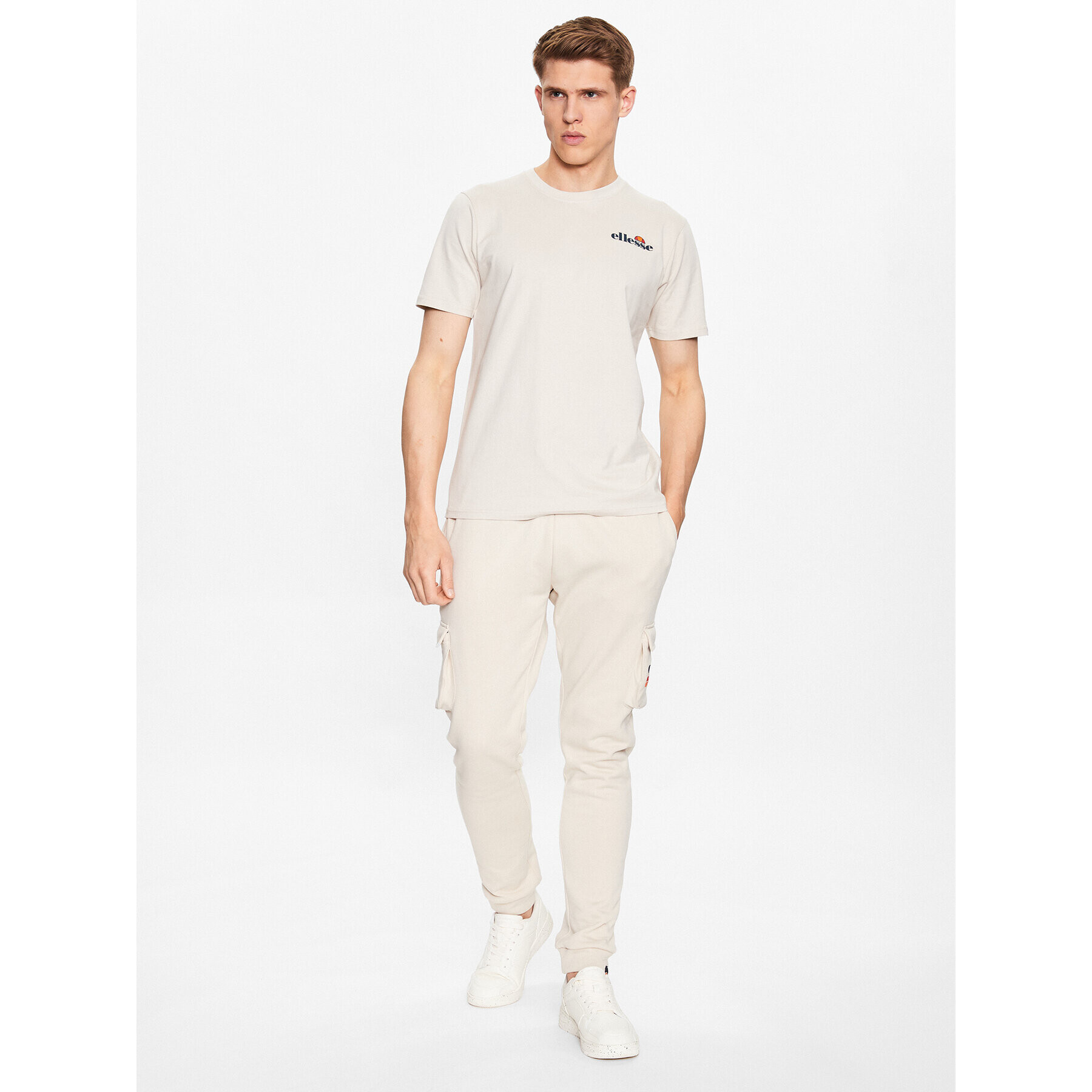 Ellesse Тишърт Triscia SHR11156 Бежов Regular Fit - Pepit.bg