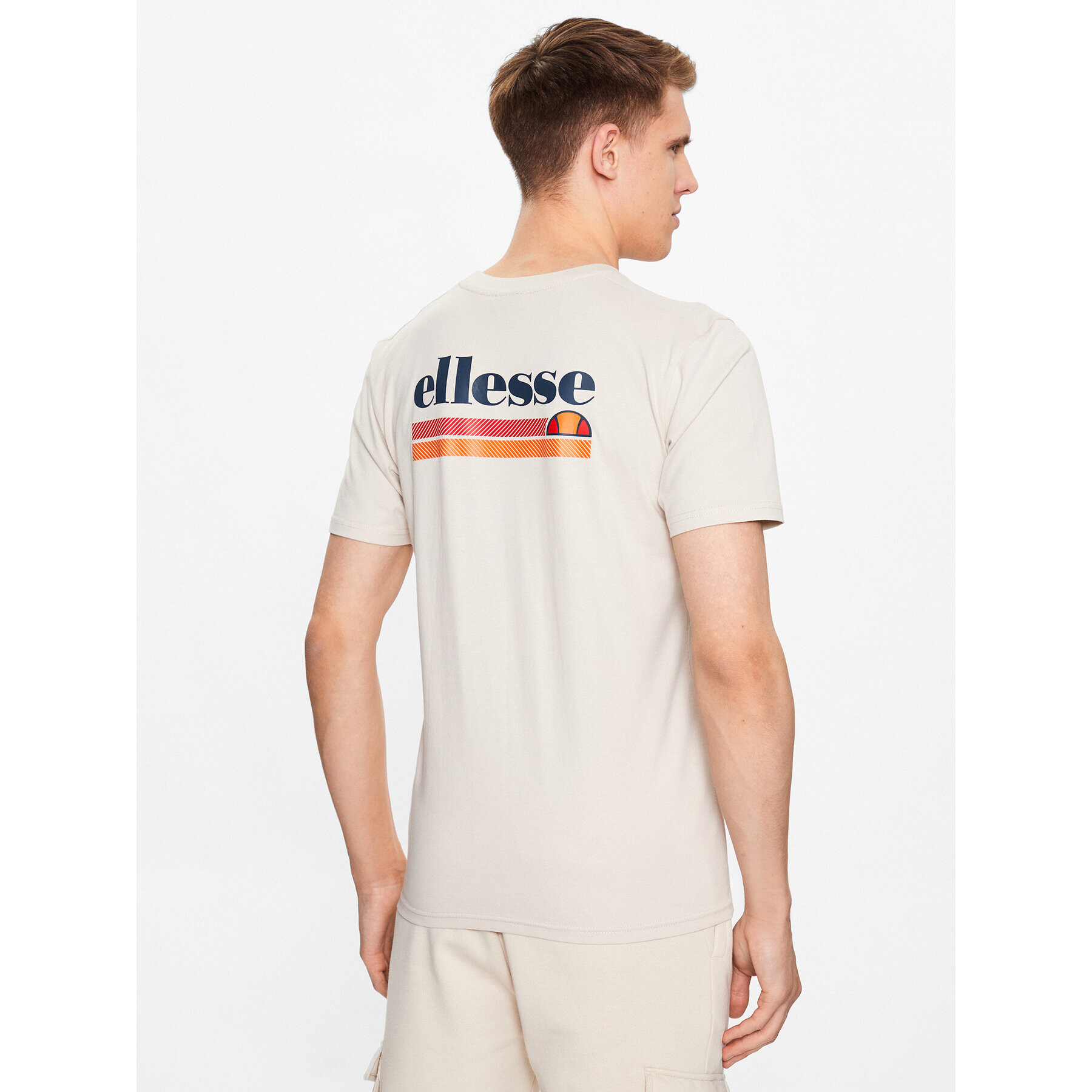 Ellesse Тишърт Triscia SHR11156 Бежов Regular Fit - Pepit.bg