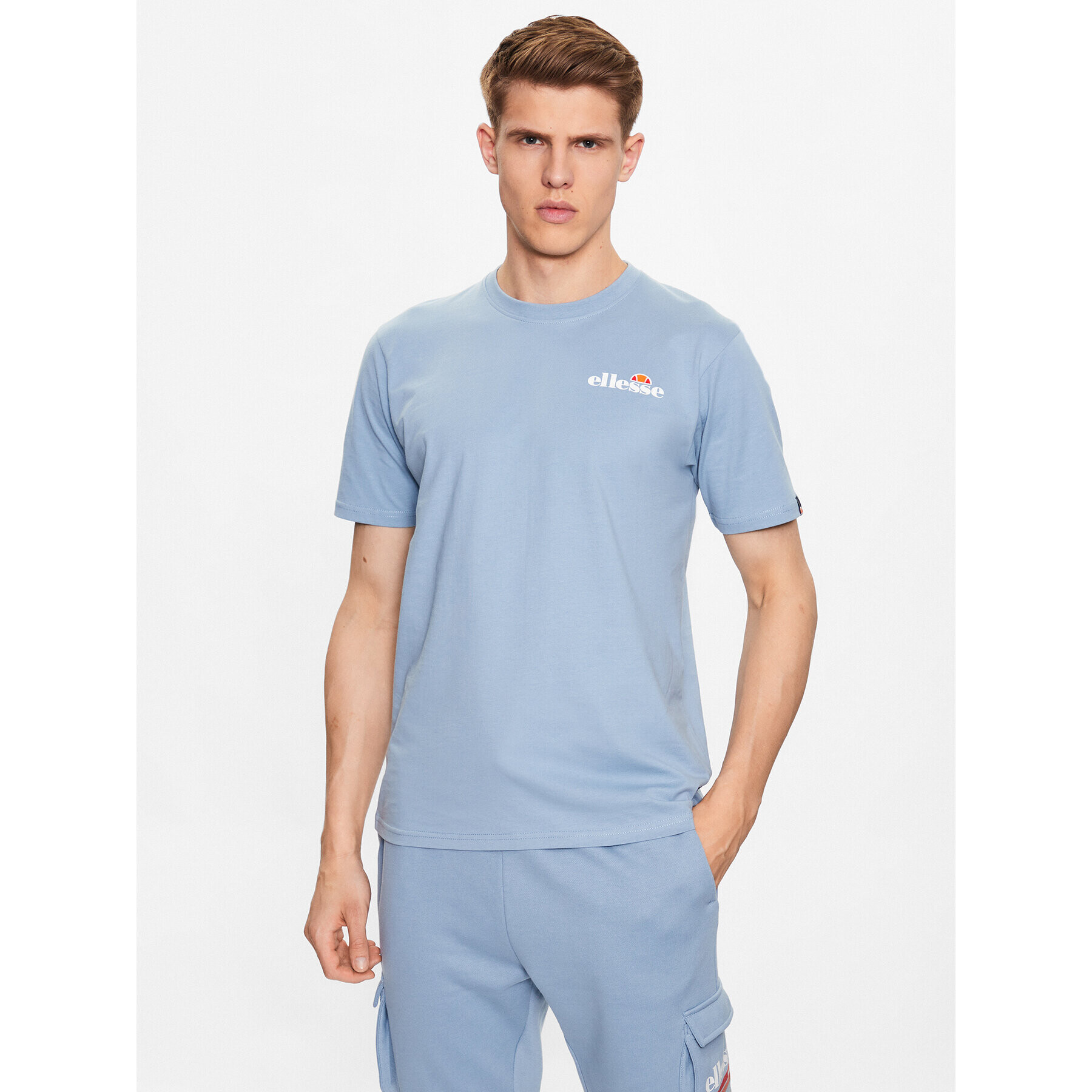 Ellesse Тишърт Triscia SHR11156 Син Regular Fit - Pepit.bg