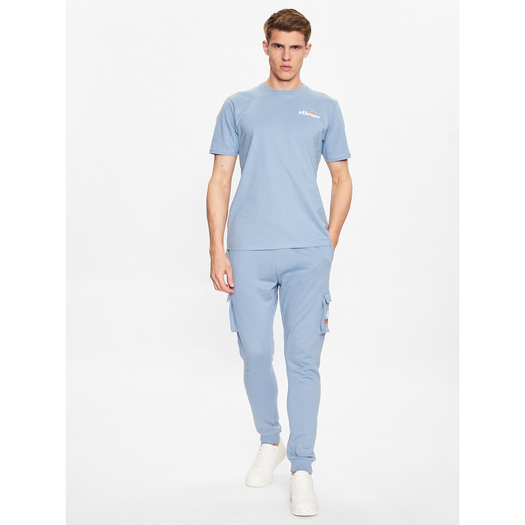 Ellesse Тишърт Triscia SHR11156 Син Regular Fit - Pepit.bg