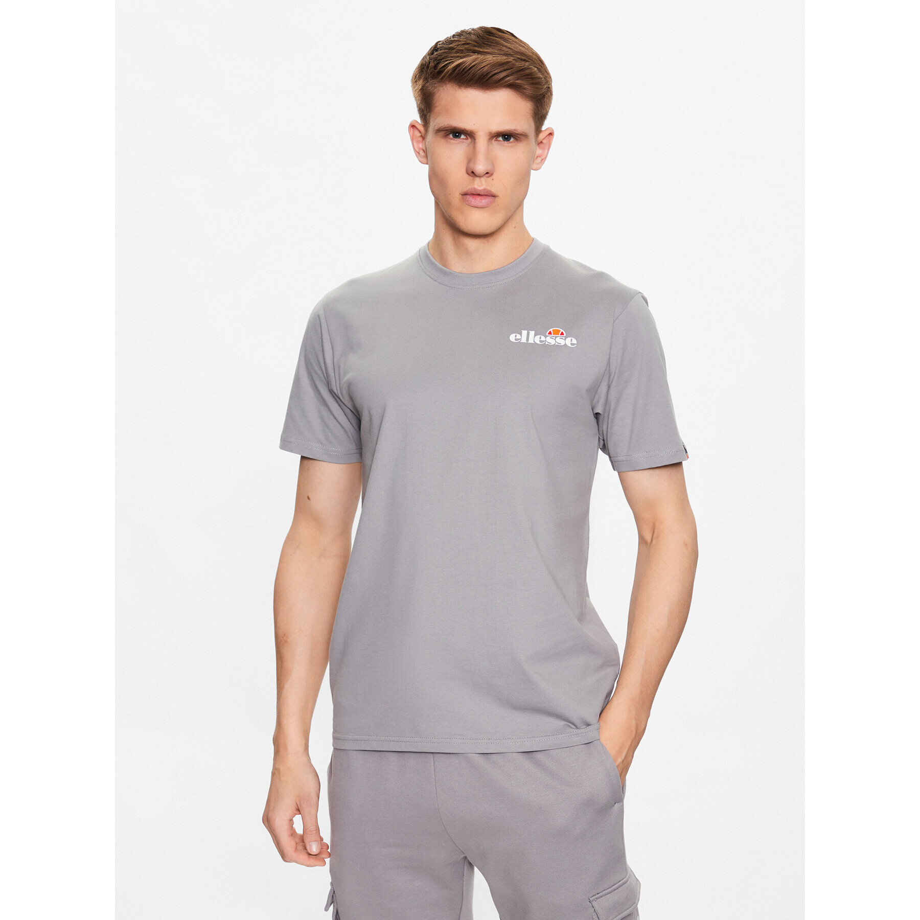 Ellesse Тишърт Triscia SHR11156 Сив Regular Fit - Pepit.bg