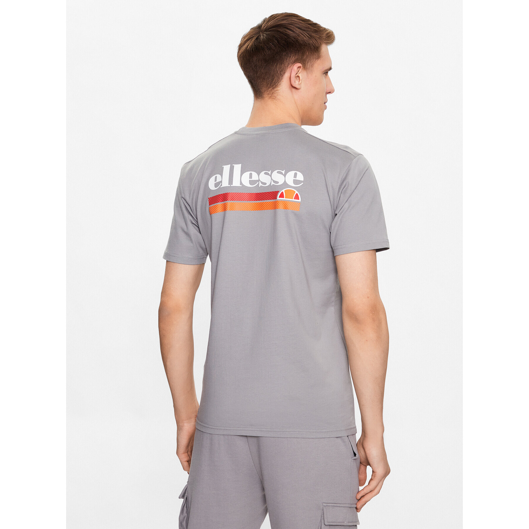 Ellesse Тишърт Triscia SHR11156 Сив Regular Fit - Pepit.bg