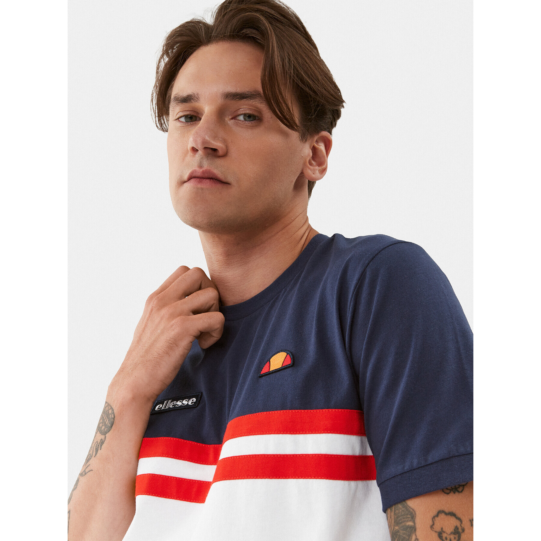 Ellesse Тишърт Venire SHL08507 Тъмносин Regular Fit - Pepit.bg