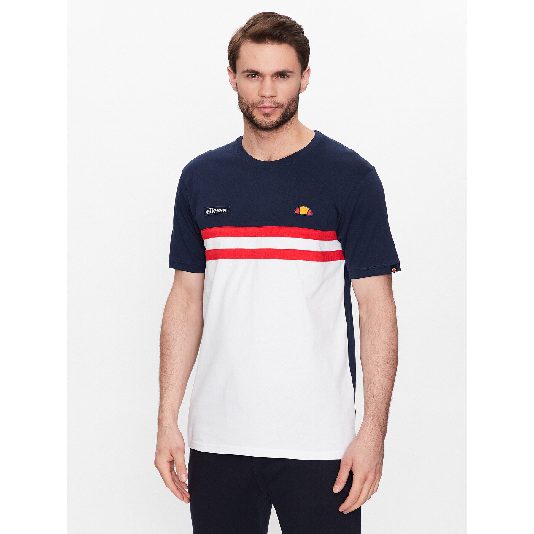 Ellesse Тишърт Venire SHR08507 Тъмносин Regular Fit - Pepit.bg