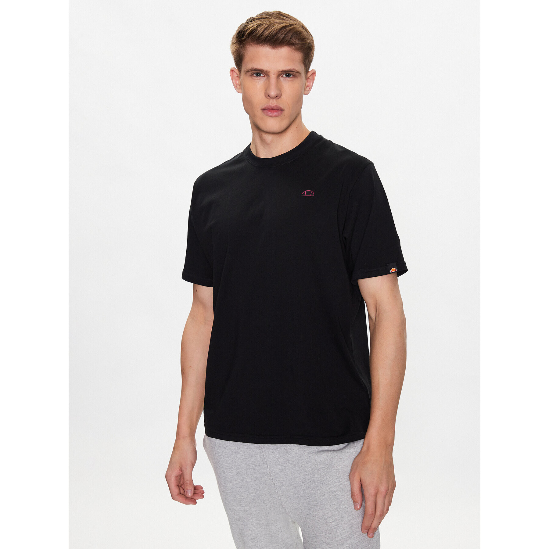 Ellesse Тишърт Vipera SHR17639 Черен Regular Fit - Pepit.bg