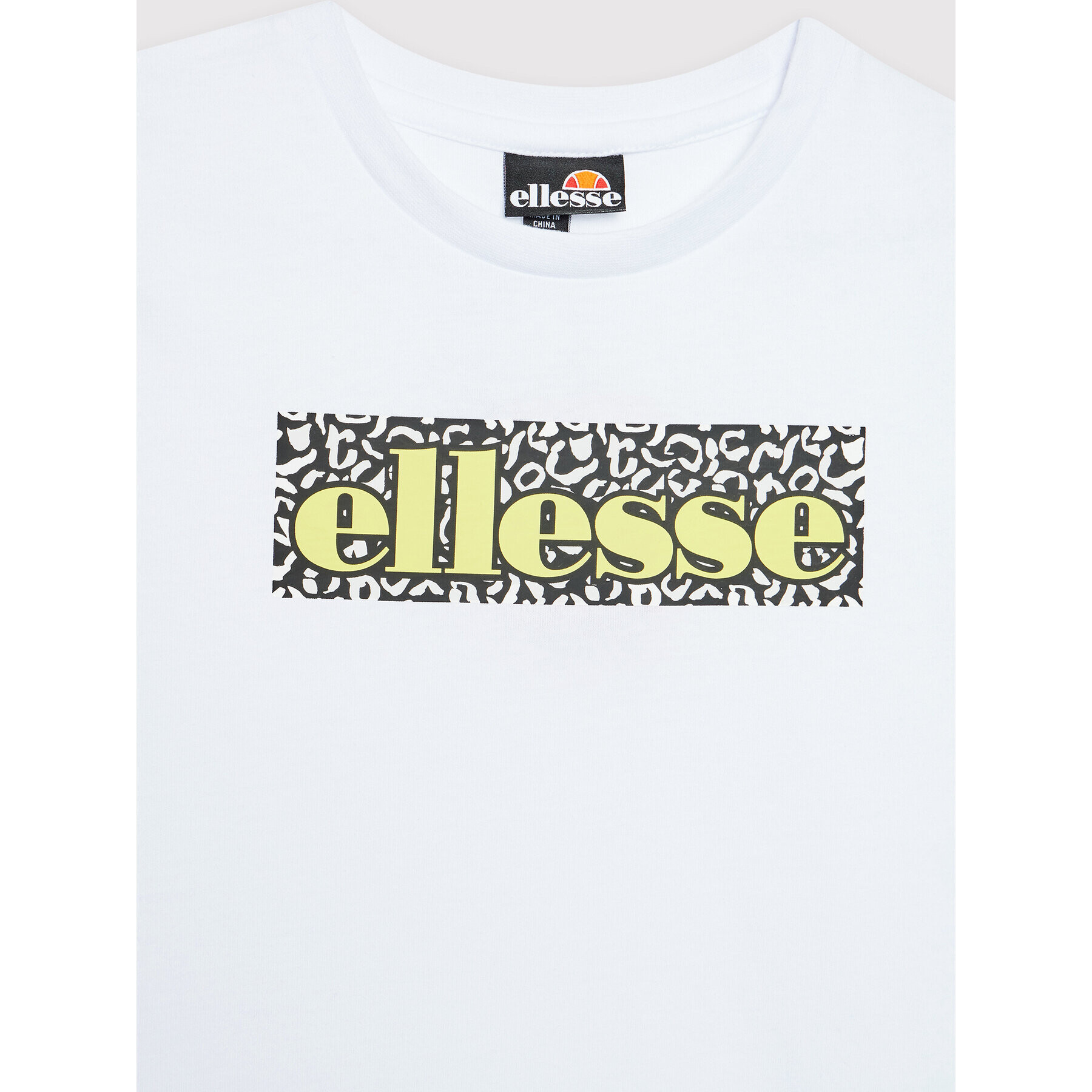 Ellesse Тишърт Zebrato S4N15289 Бял Regular Fit - Pepit.bg