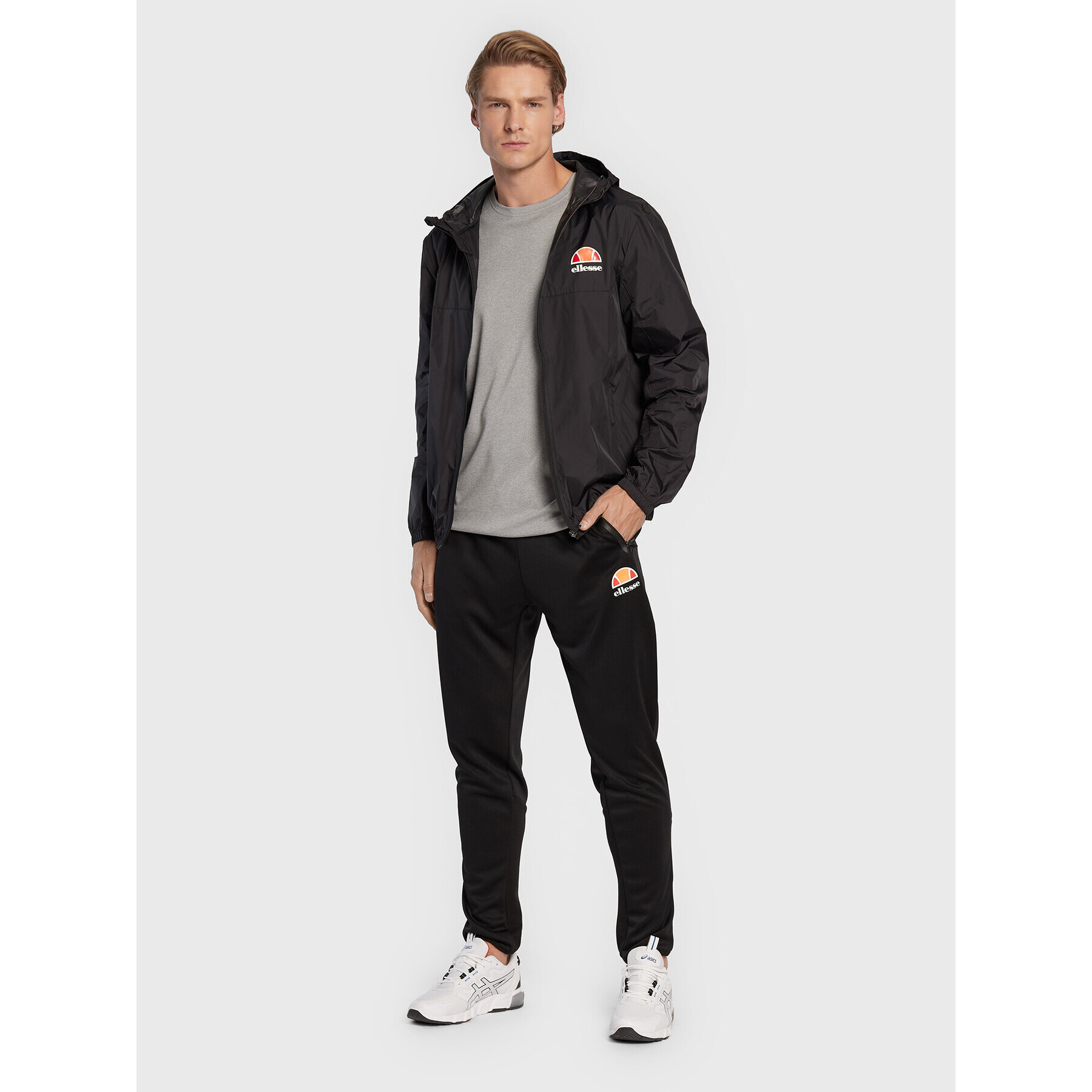 Ellesse Ветровка Moralez SXG13654 Черен Regular Fit - Pepit.bg