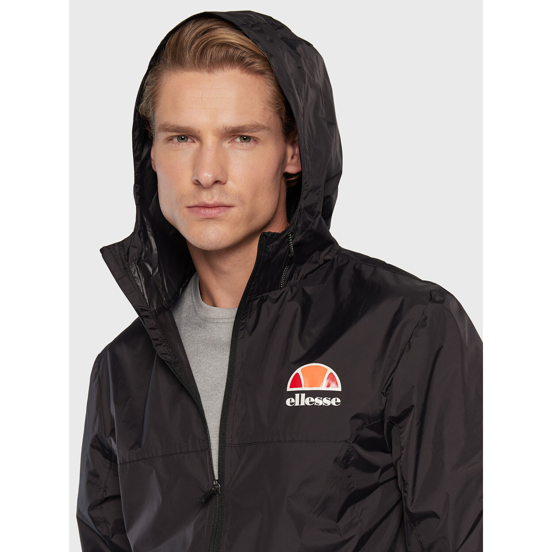 Ellesse Ветровка Moralez SXG13654 Черен Regular Fit - Pepit.bg