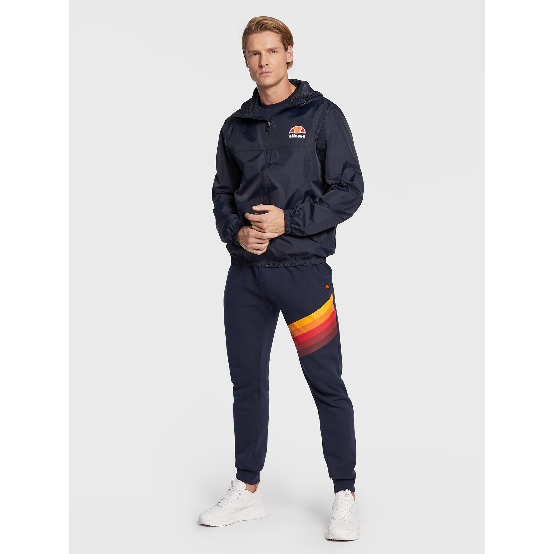 Ellesse Ветровка Moralez SXG13654 Тъмносин Regular Fit - Pepit.bg