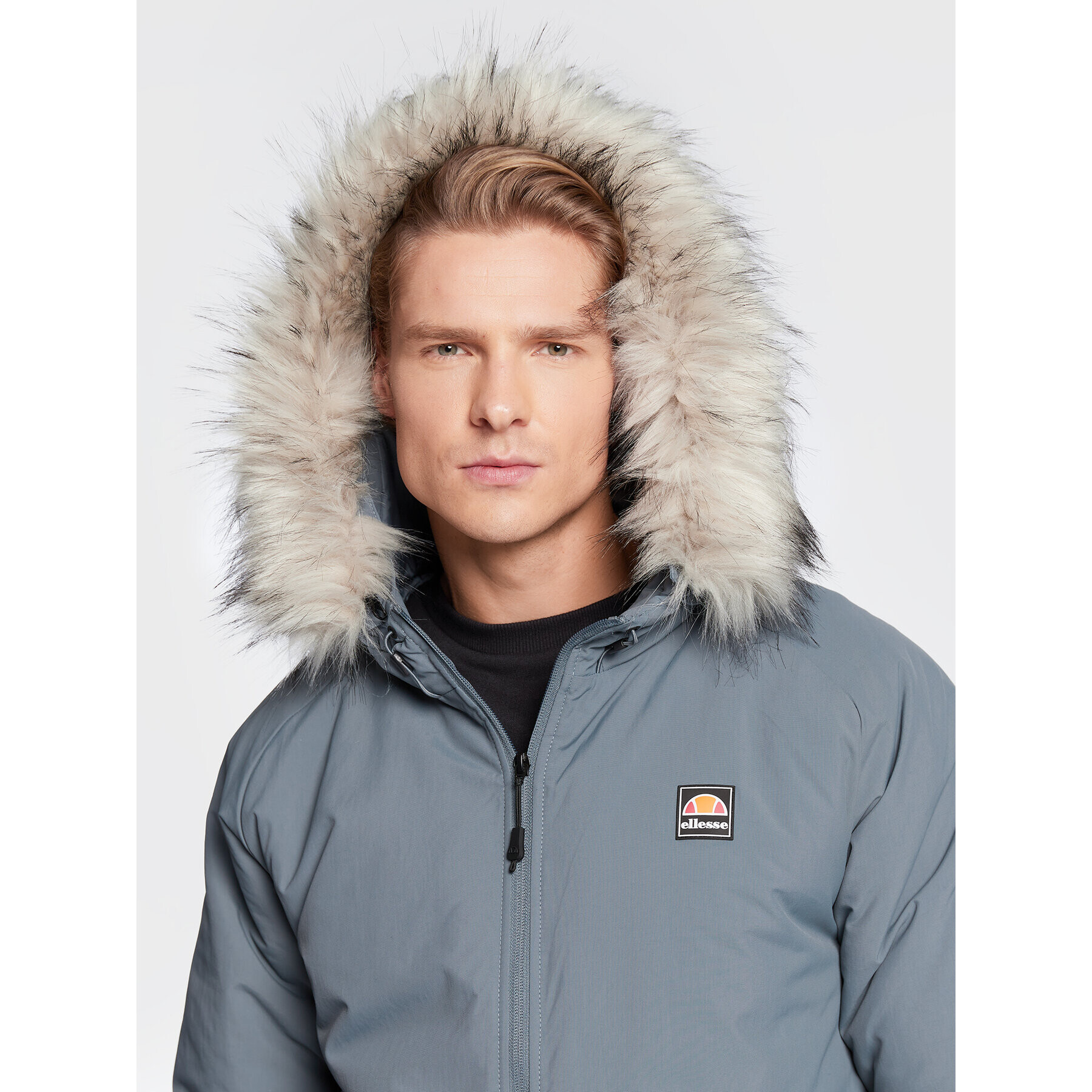 Ellesse Зимно яке Patchoulo SHP15818 Син Regular Fit - Pepit.bg