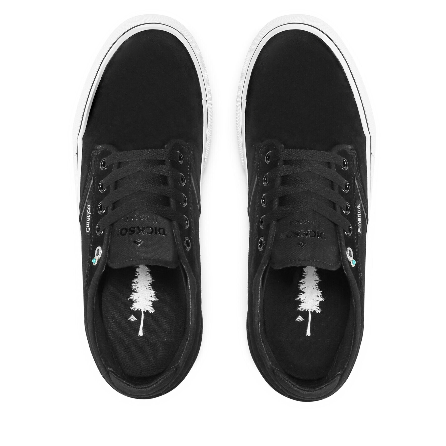 Emerica Гуменки Dickon 6102000130 Черен - Pepit.bg