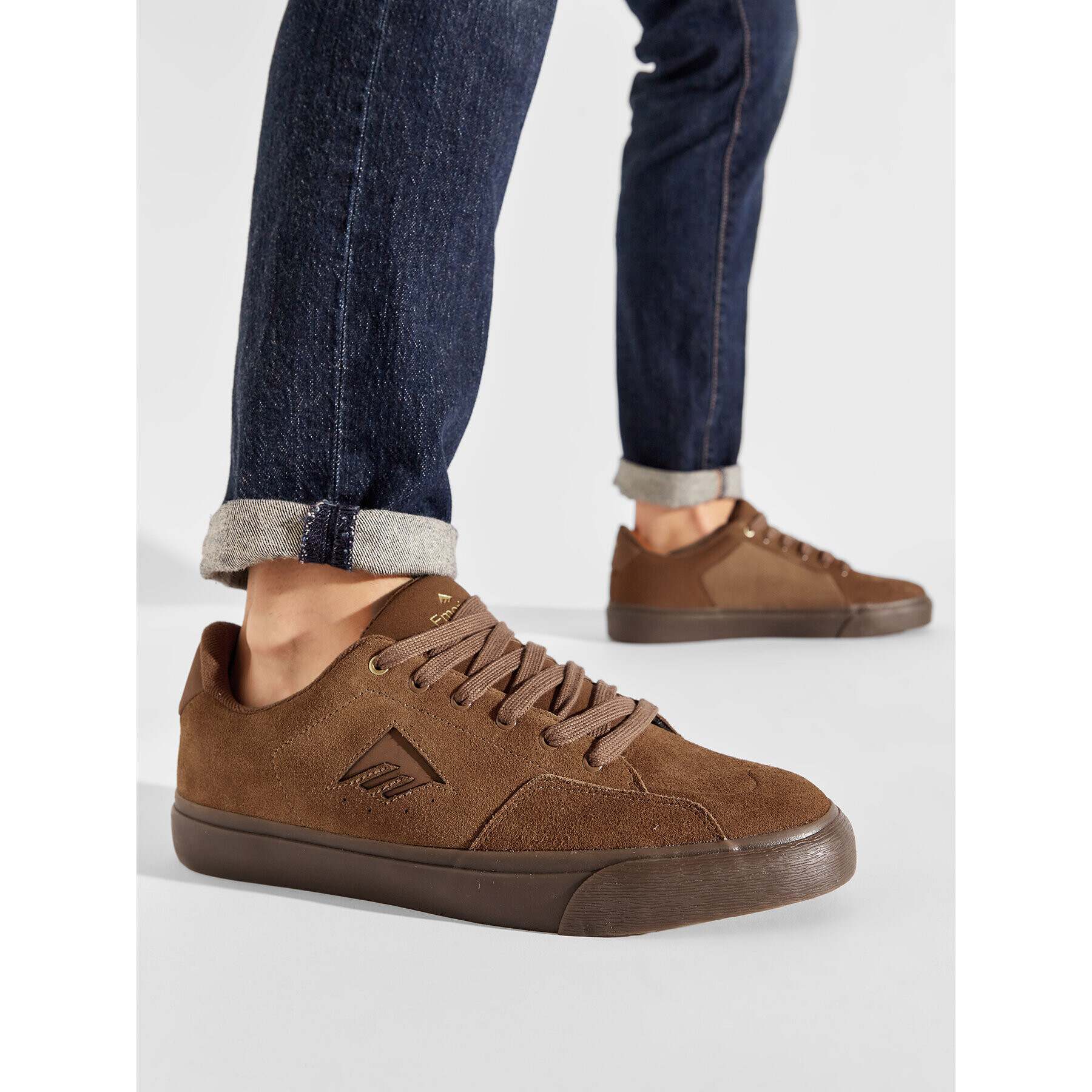 Emerica Гуменки Temple 6101000140 Кафяв - Pepit.bg