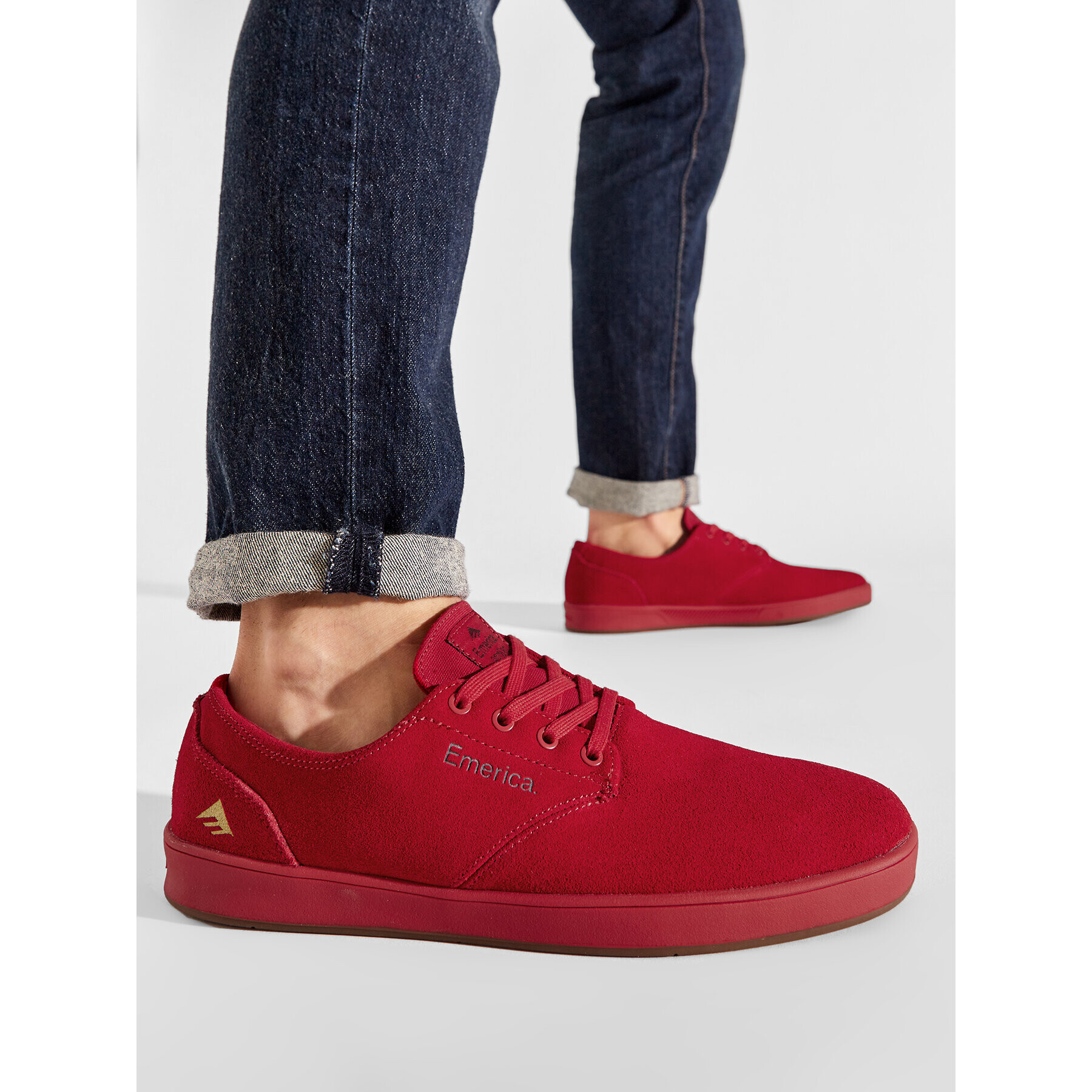 Emerica Гуменки The Romero Laced 6102000089 Червен - Pepit.bg