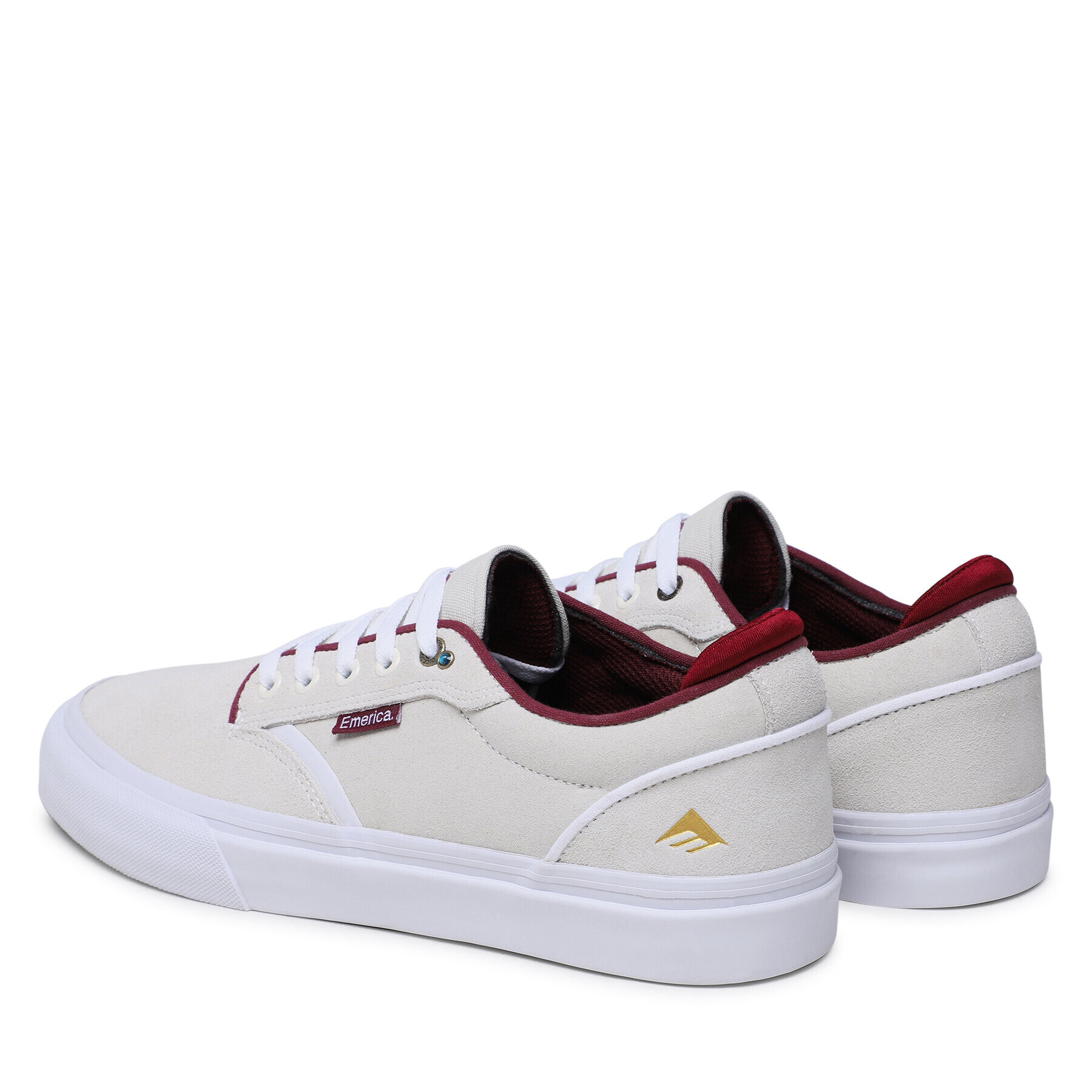 Emerica Сникърси Dickson 6102000130 Бял - Pepit.bg