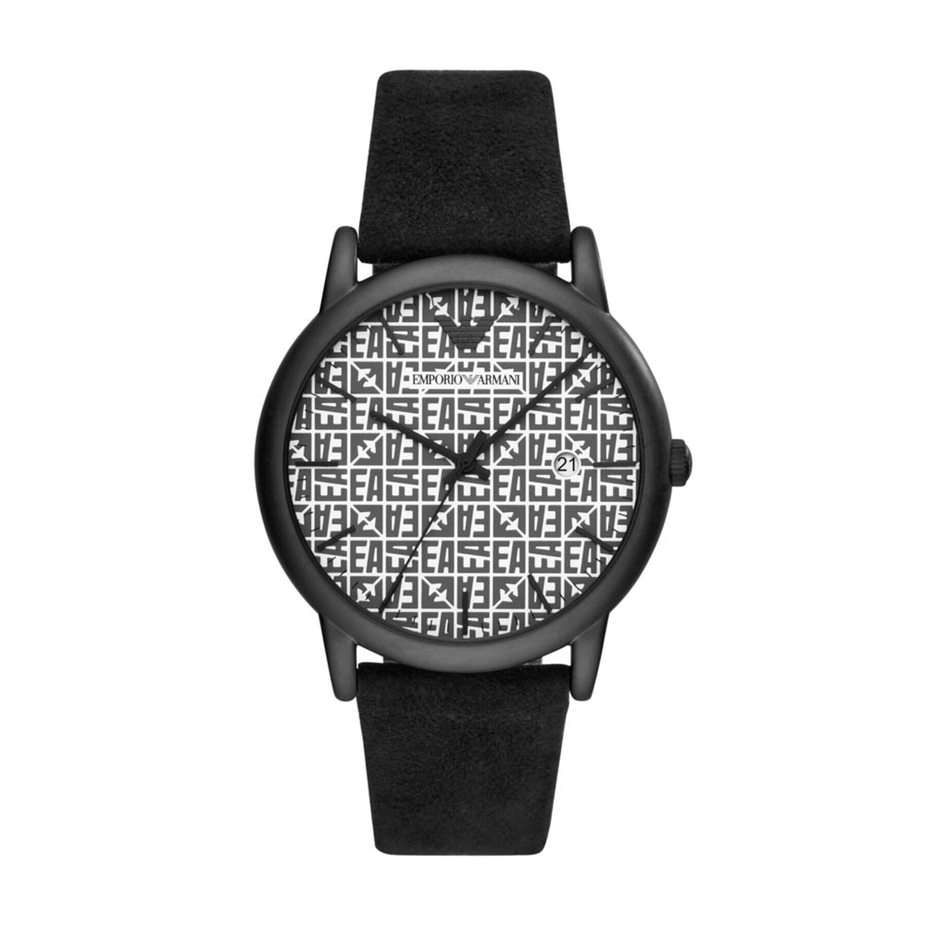 Emporio Armani Часовник Luigi AR11274 Черен - Pepit.bg