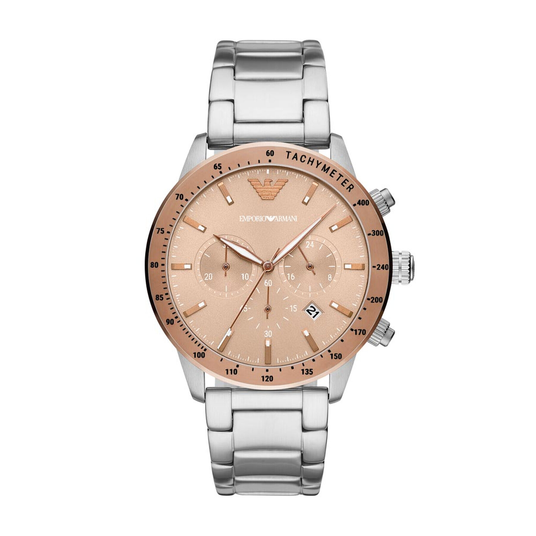 Emporio Armani Часовник Mario AR11352 Сребрист - Pepit.bg