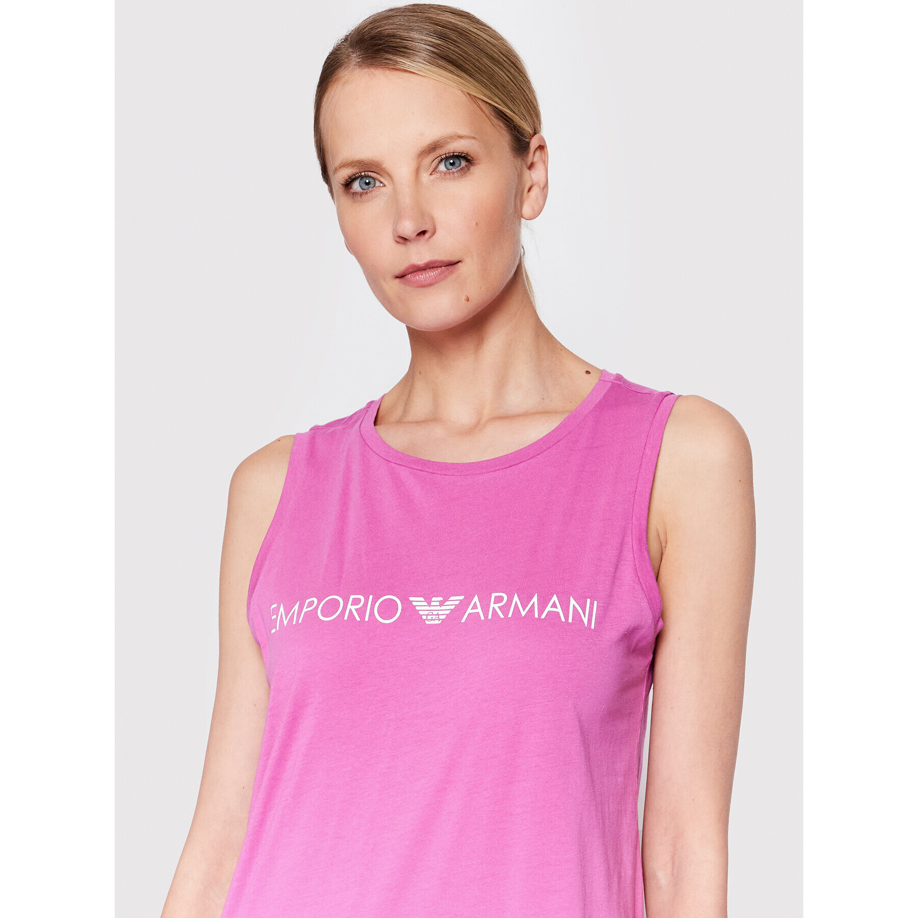 Emporio Armani Ежедневна рокля 262635 2R340 05873 Виолетов Regular Fit - Pepit.bg