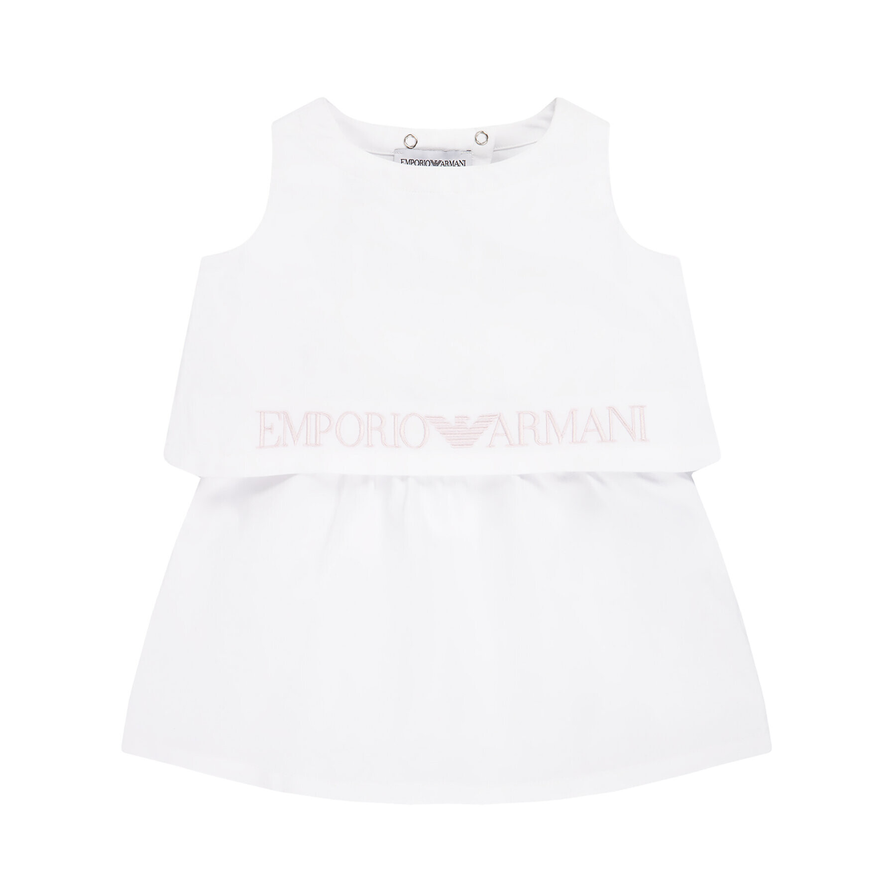 Emporio Armani Ежедневна рокля 3HEA15 3NEFZ 0100 Бял Regular Fit - Pepit.bg