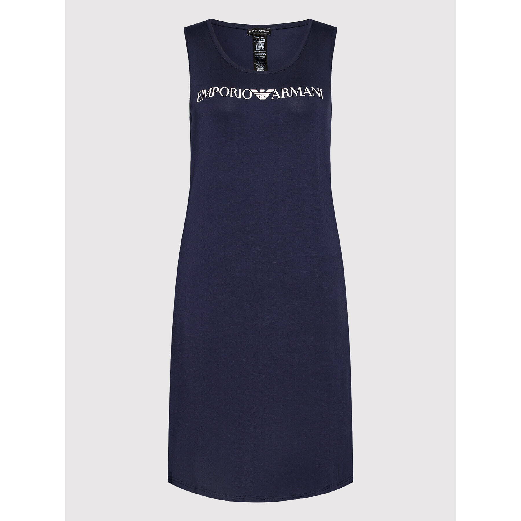 Emporio Armani Лятна рокля 262498 2R314 00135 Тъмносин Relaxed Fit - Pepit.bg