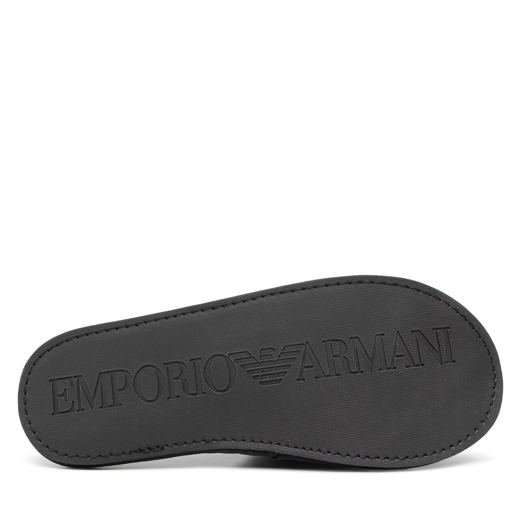 Emporio Armani Пантофи XJPM06 XM920 K001 Черен - Pepit.bg