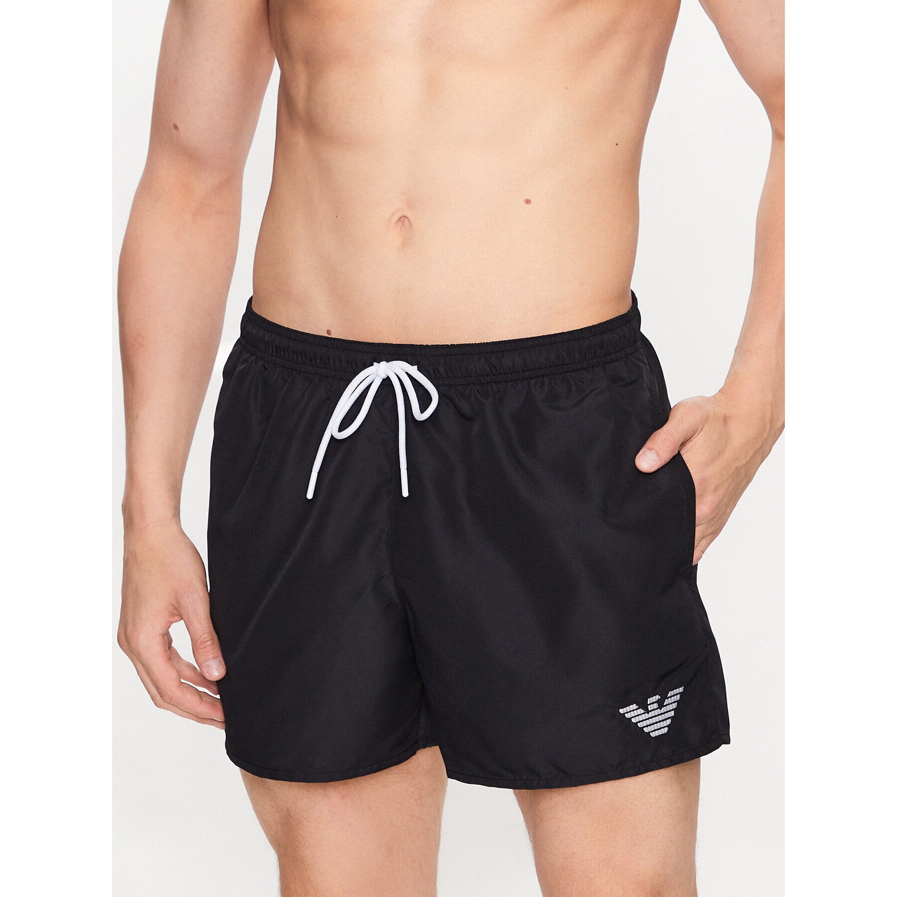 Emporio Armani Плувни шорти 211752 3R438 00020 Черен Regular Fit - Pepit.bg